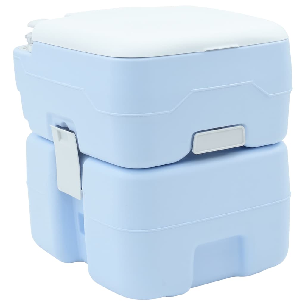 Toilette da Campeggio Blu 41,5 x 36,5 x 42 cm
