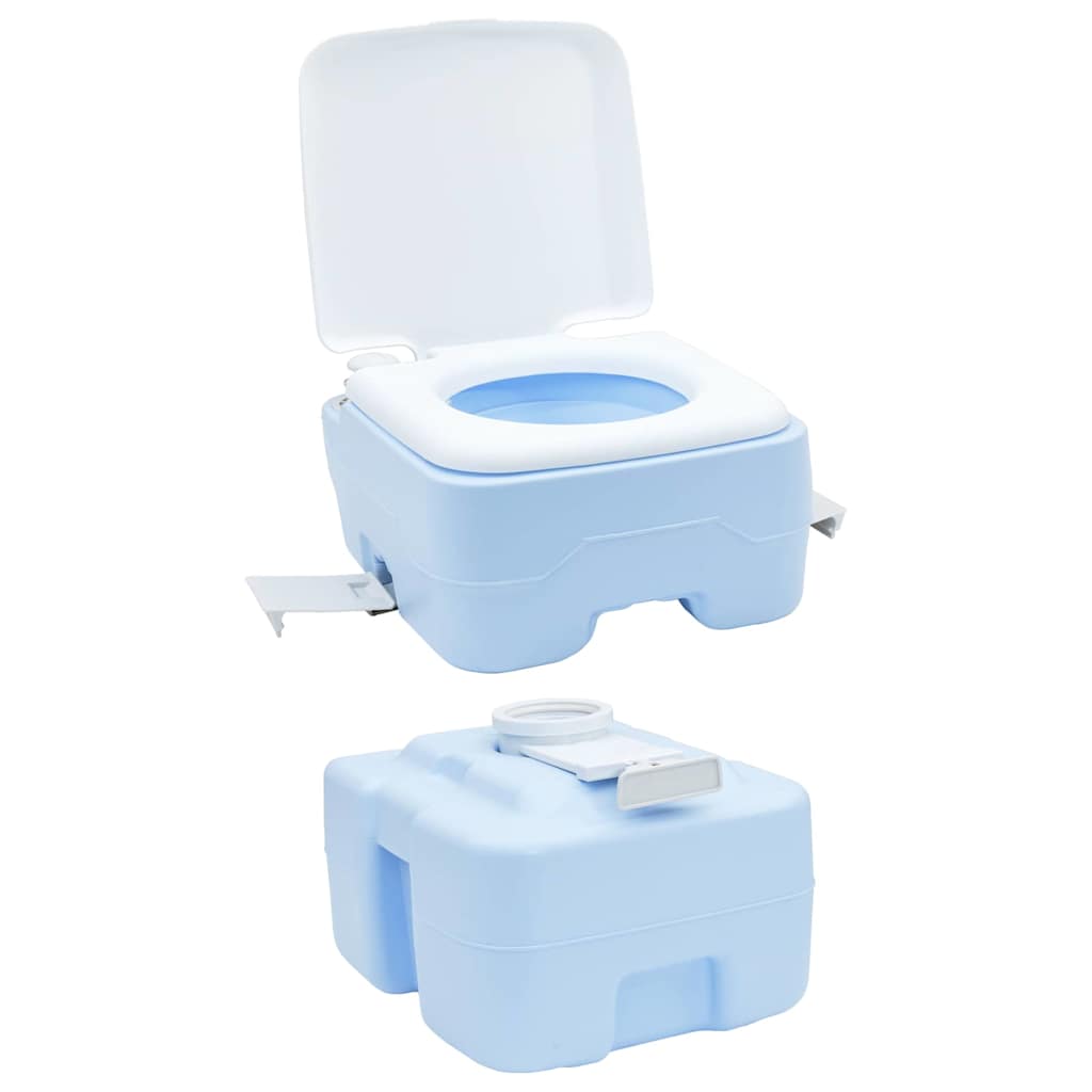 Toilette da Campeggio Blu 41,5 x 36,5 x 42 cm