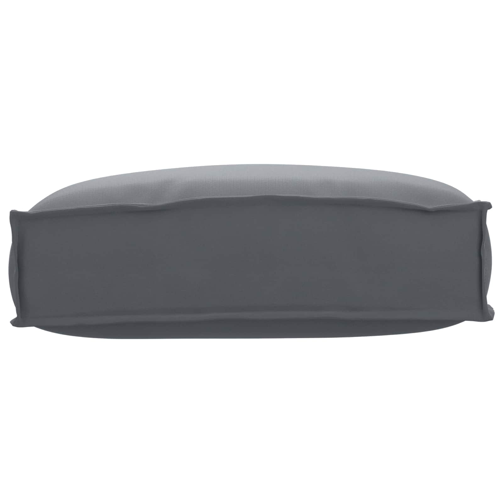 Cuscino Antracite 50 x 40 x 12 cm Tessuto Oxford