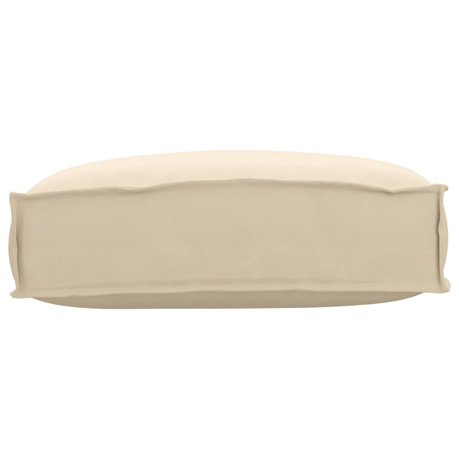 Cuscino Beige 50 x 40 x 12 cm Tessuto Oxford