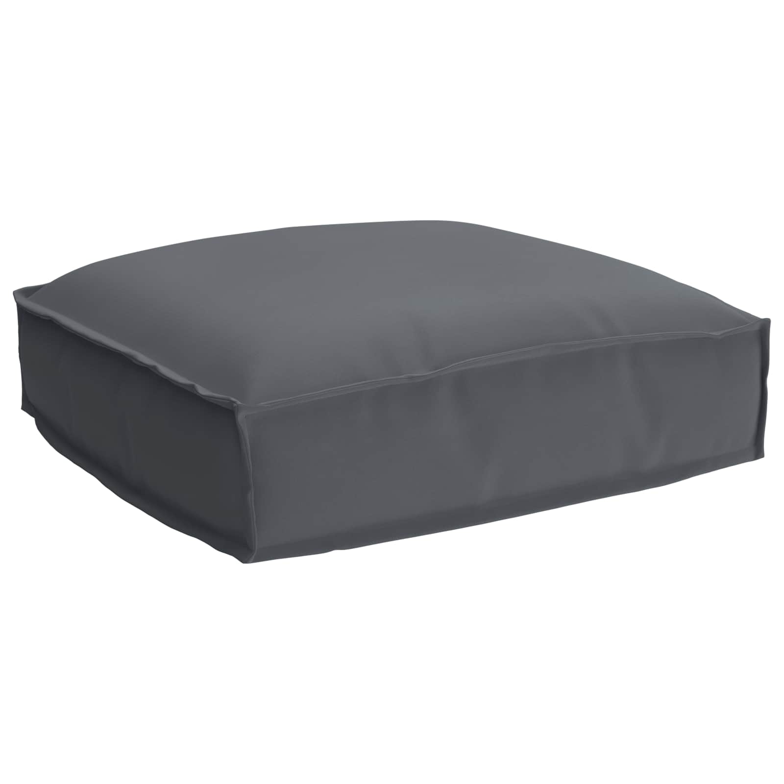 Cuscino Tessuto Oxford Antracite 50 x 50 x 12 cm