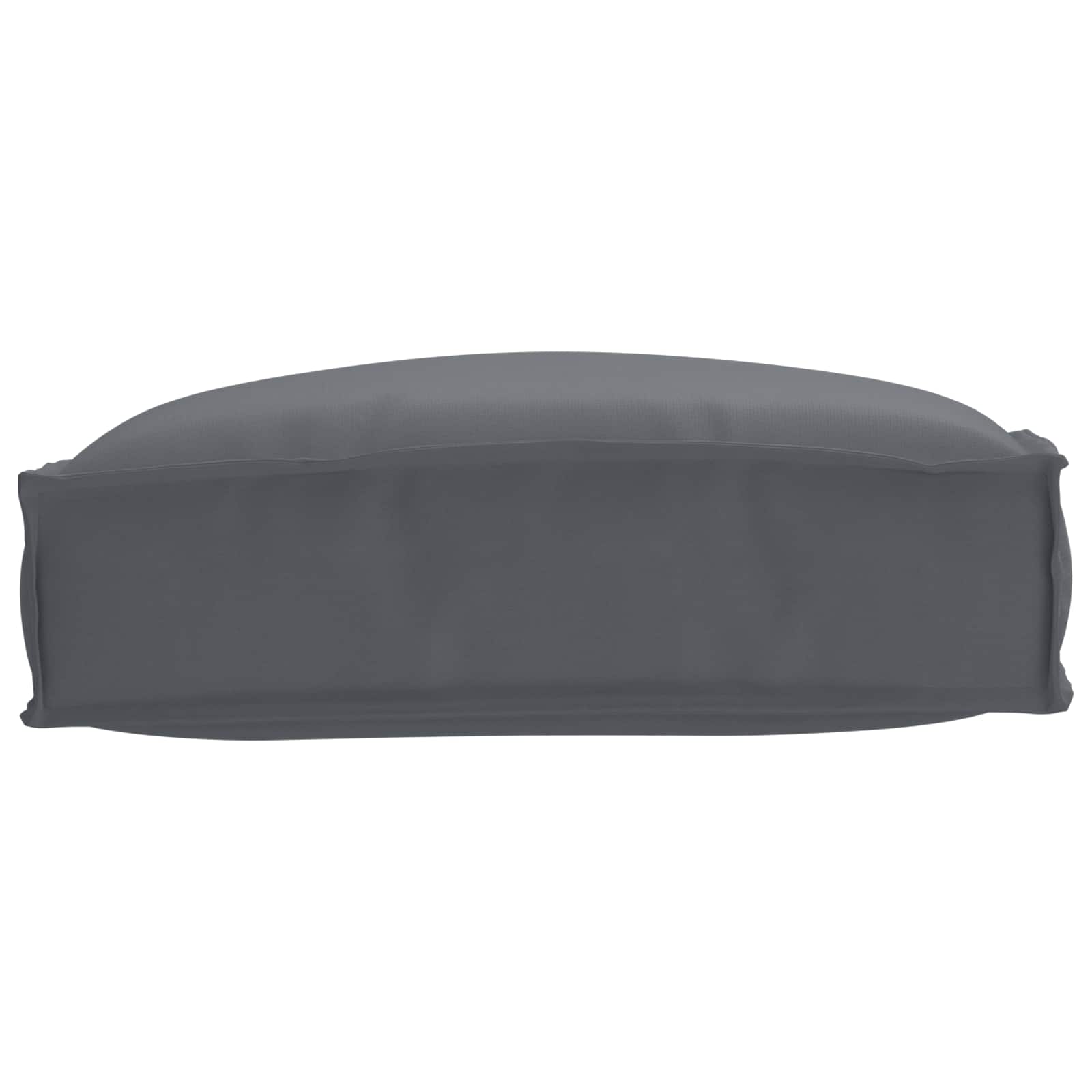 Cuscino Tessuto Oxford Antracite 50 x 50 x 12 cm