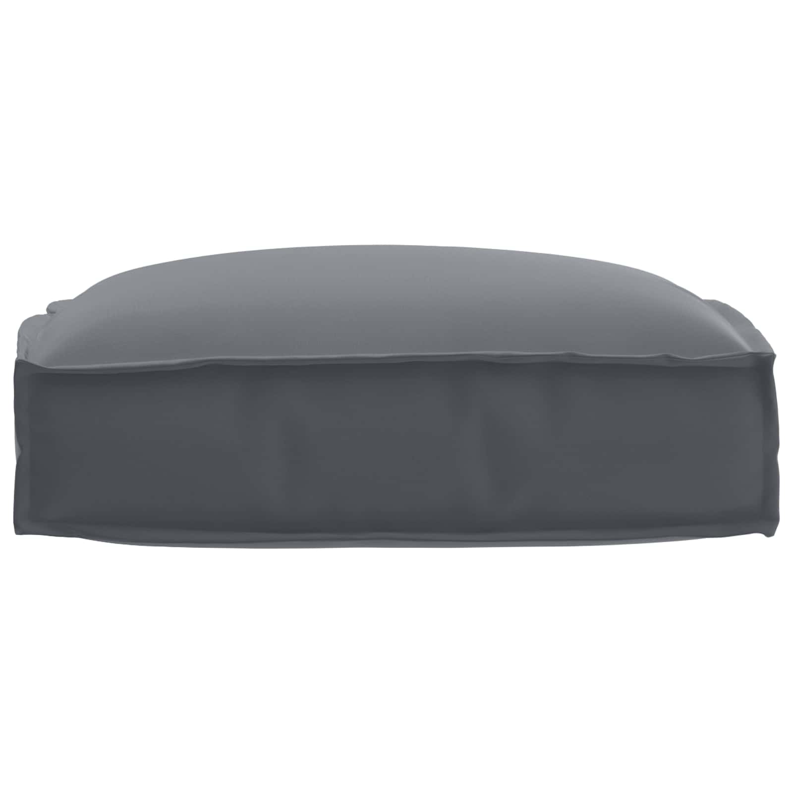 Cuscino Tessuto Oxford Antracite 50 x 50 x 12 cm