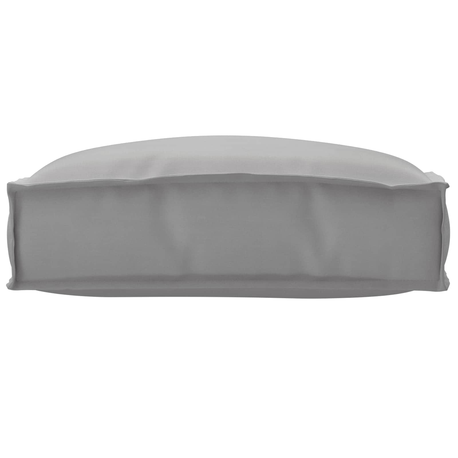 Cuscino Tessuto Oxford Grigio 50 x 50 x 12 cm