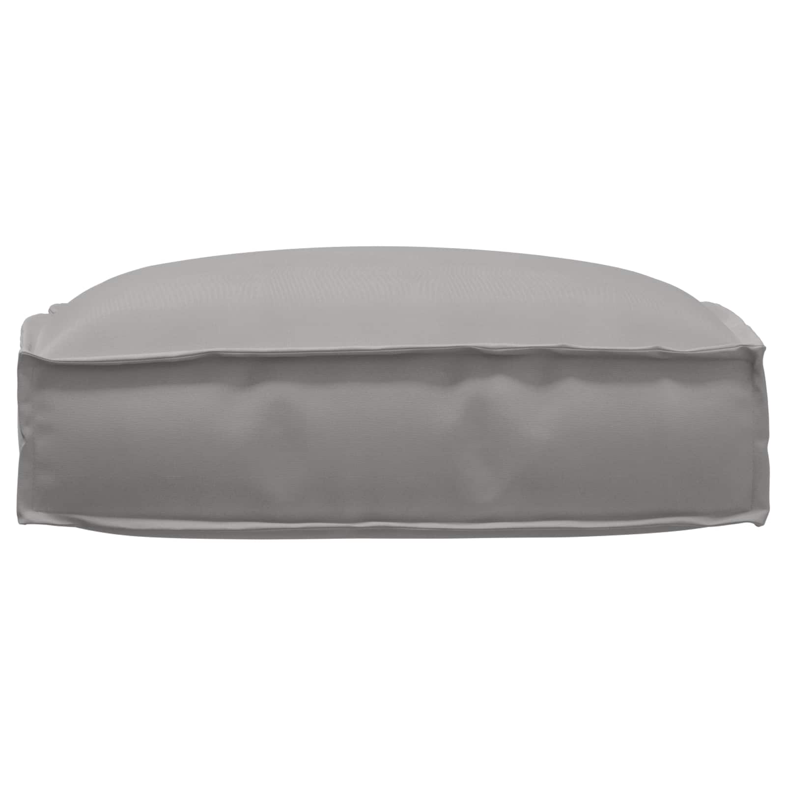 Cuscino Tessuto Oxford Grigio 50 x 50 x 12 cm