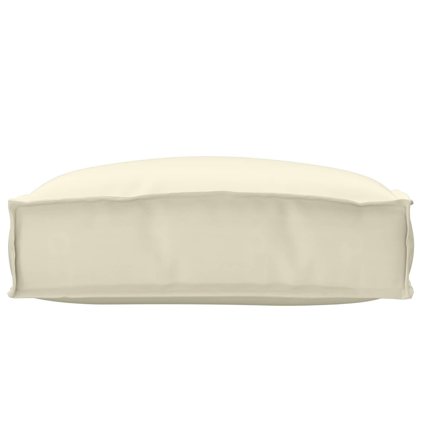 Cuscino Tessuto Oxford Crema 50 x 50 x 12 cm