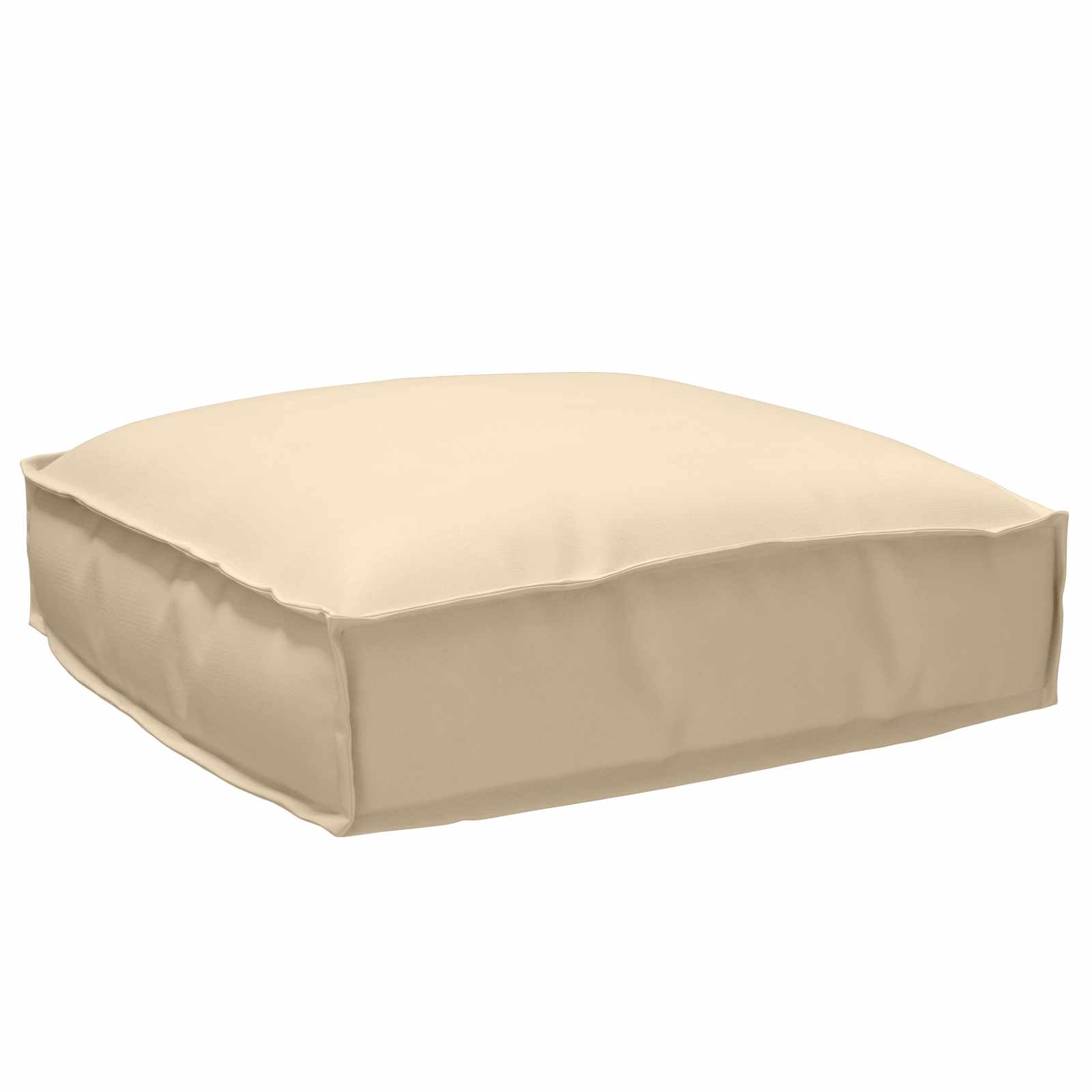 Cuscino Tessuto Oxford Beige 50 x 50 x 12 cm