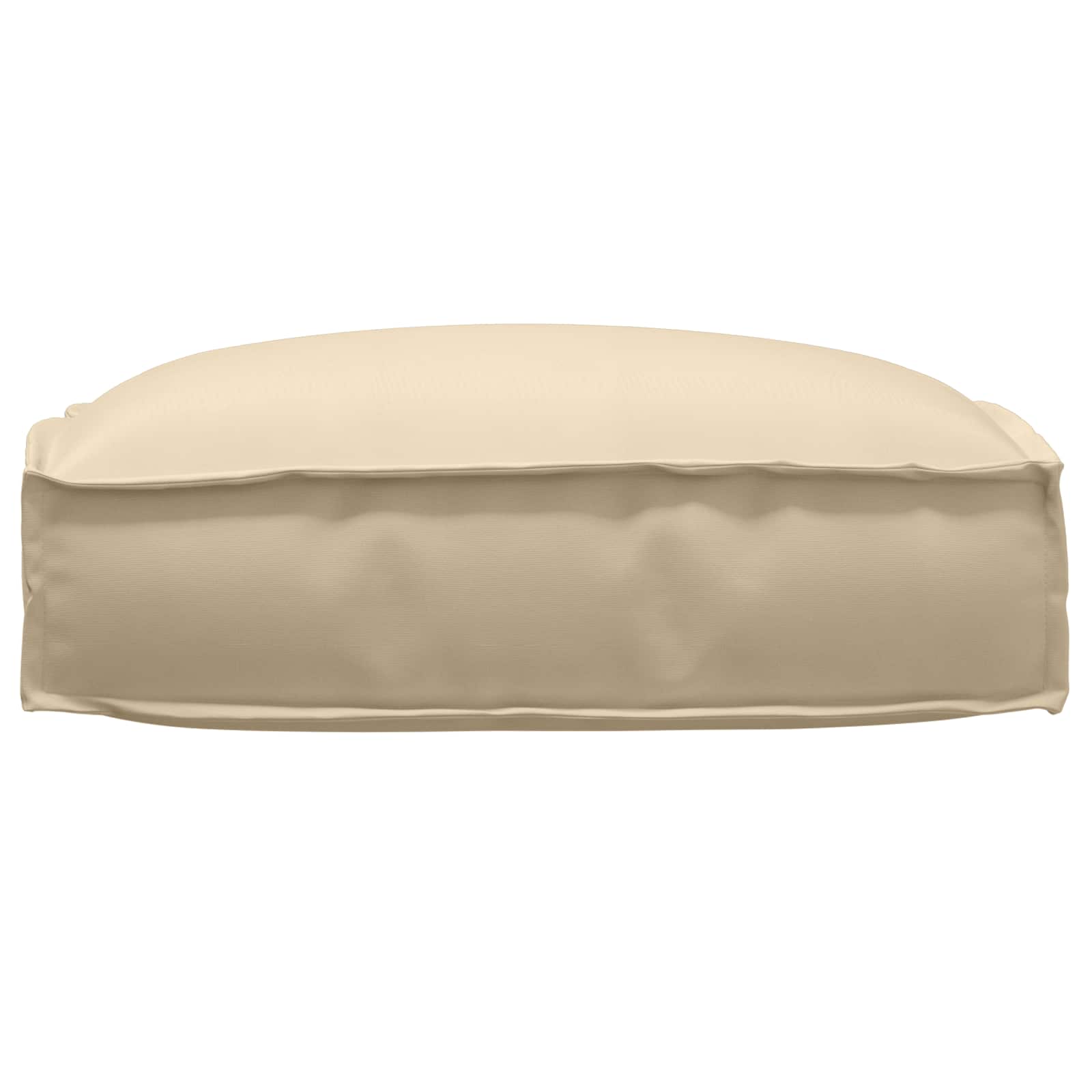 Cuscino Tessuto Oxford Beige 50 x 50 x 12 cm