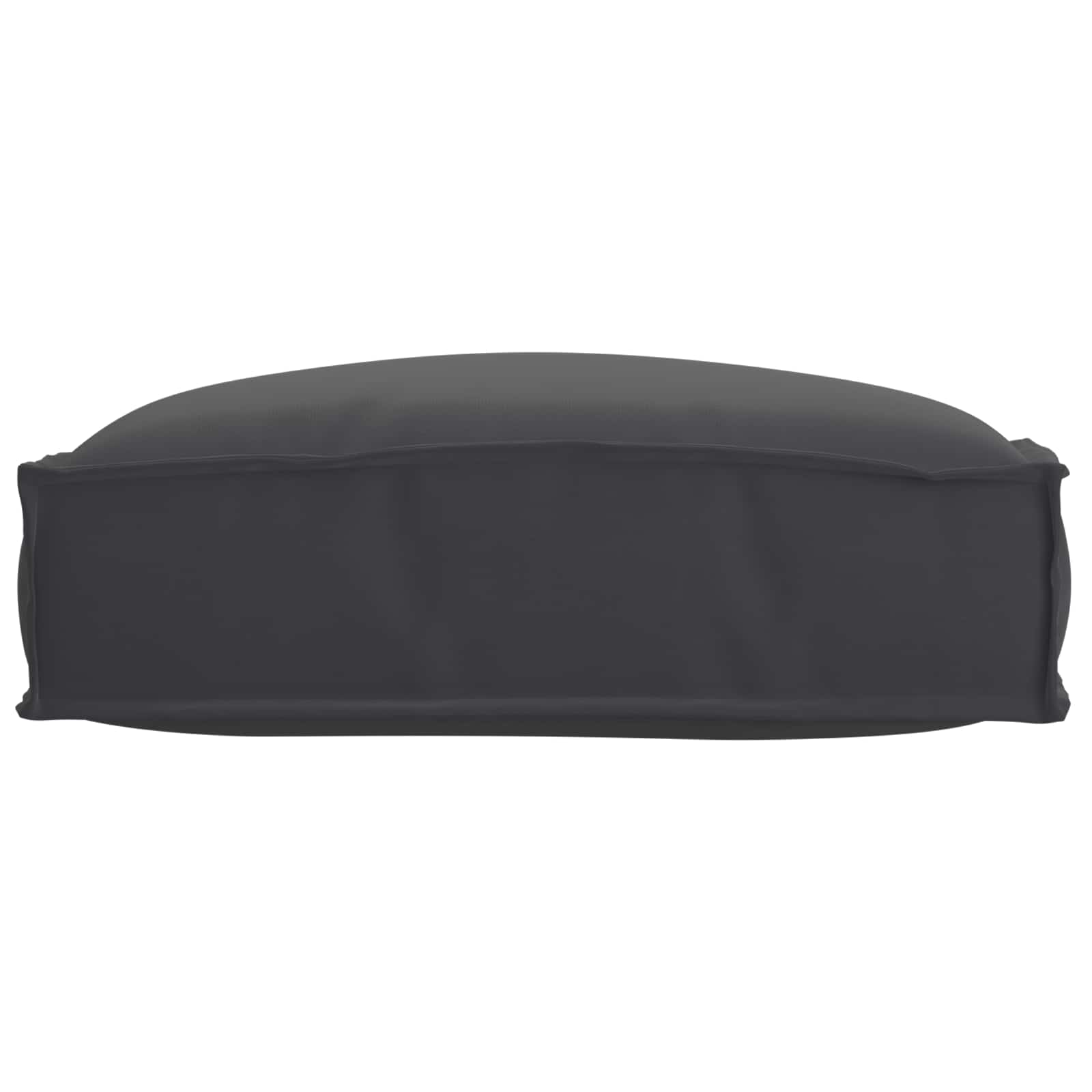 Cuscino Tessuto Oxford Nero 50 x 50 x 12 cm