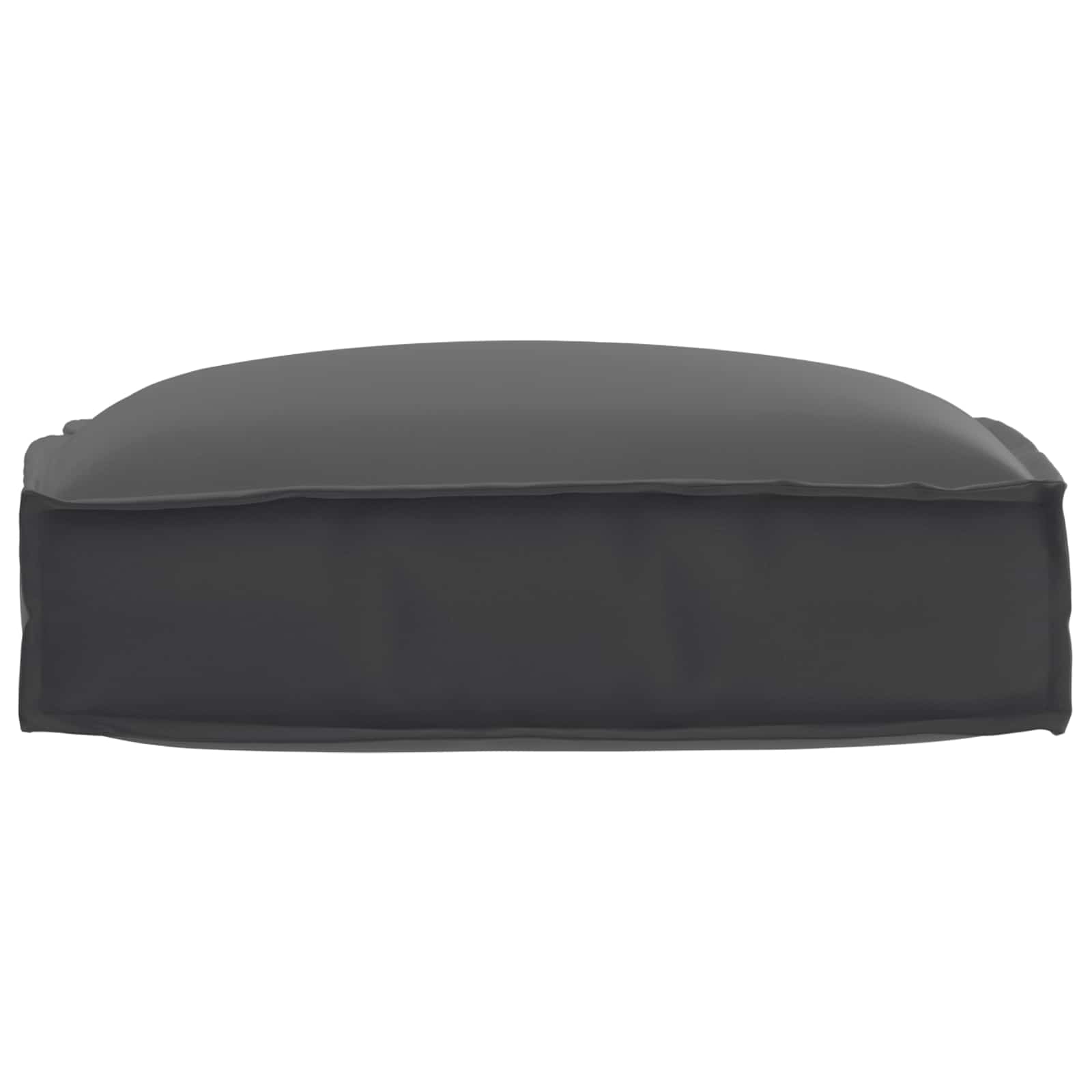 Cuscino Tessuto Oxford Nero 50 x 50 x 12 cm