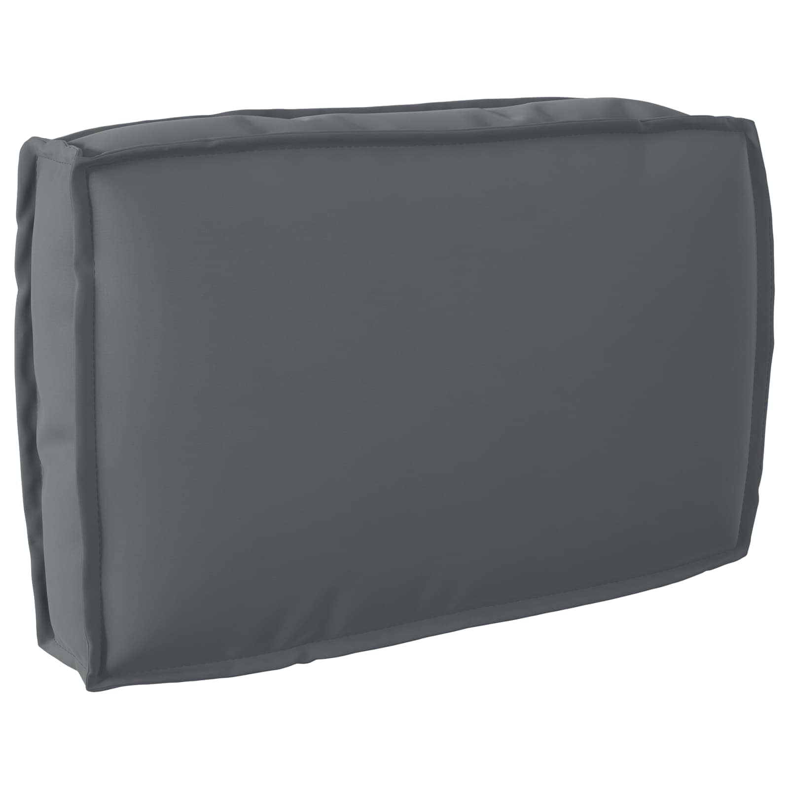 Cuscino Antracite 60 x 40 x 12 cm Tessuto Oxford