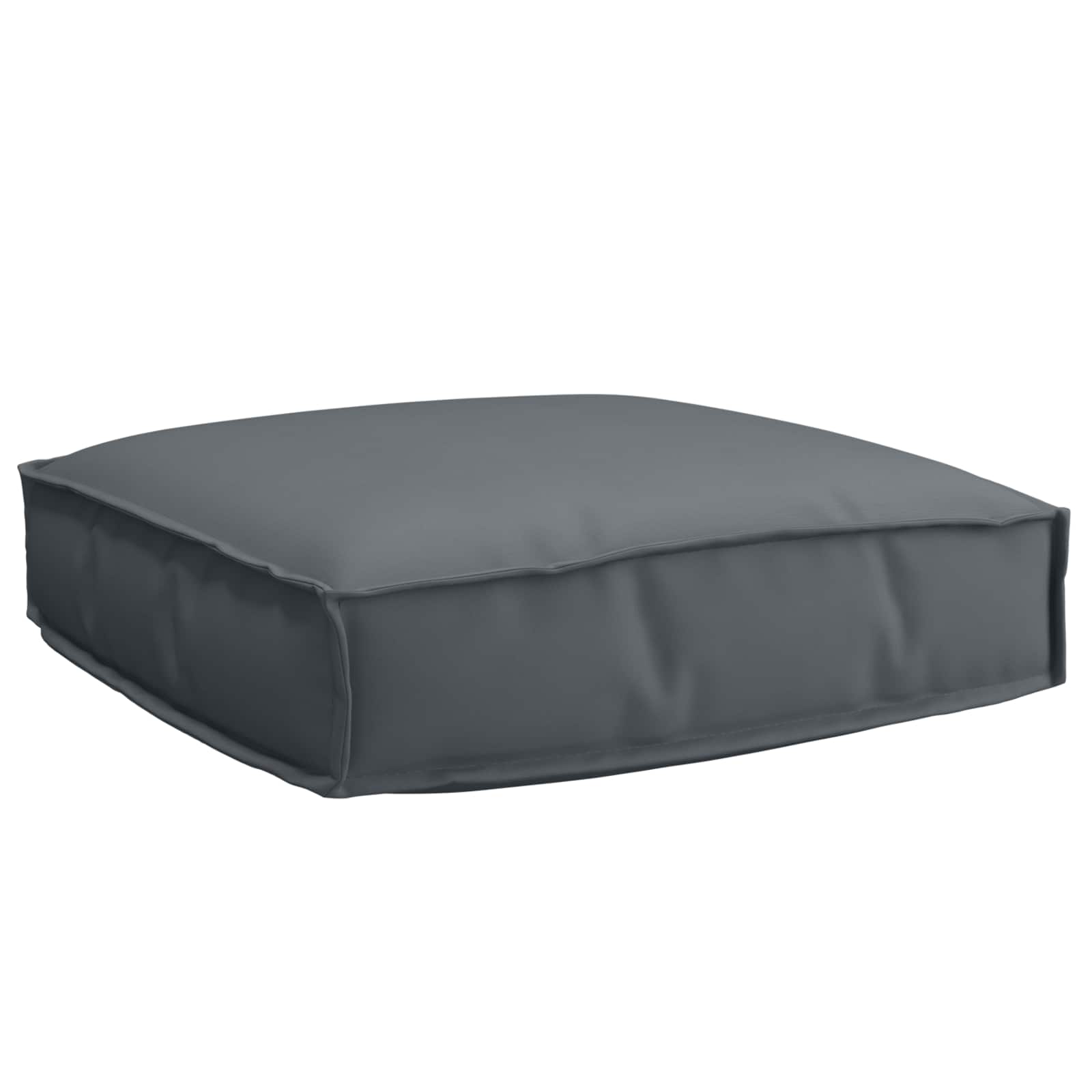 Cuscino Tessuto Oxford Antracite 60 x 60 x 12 cm