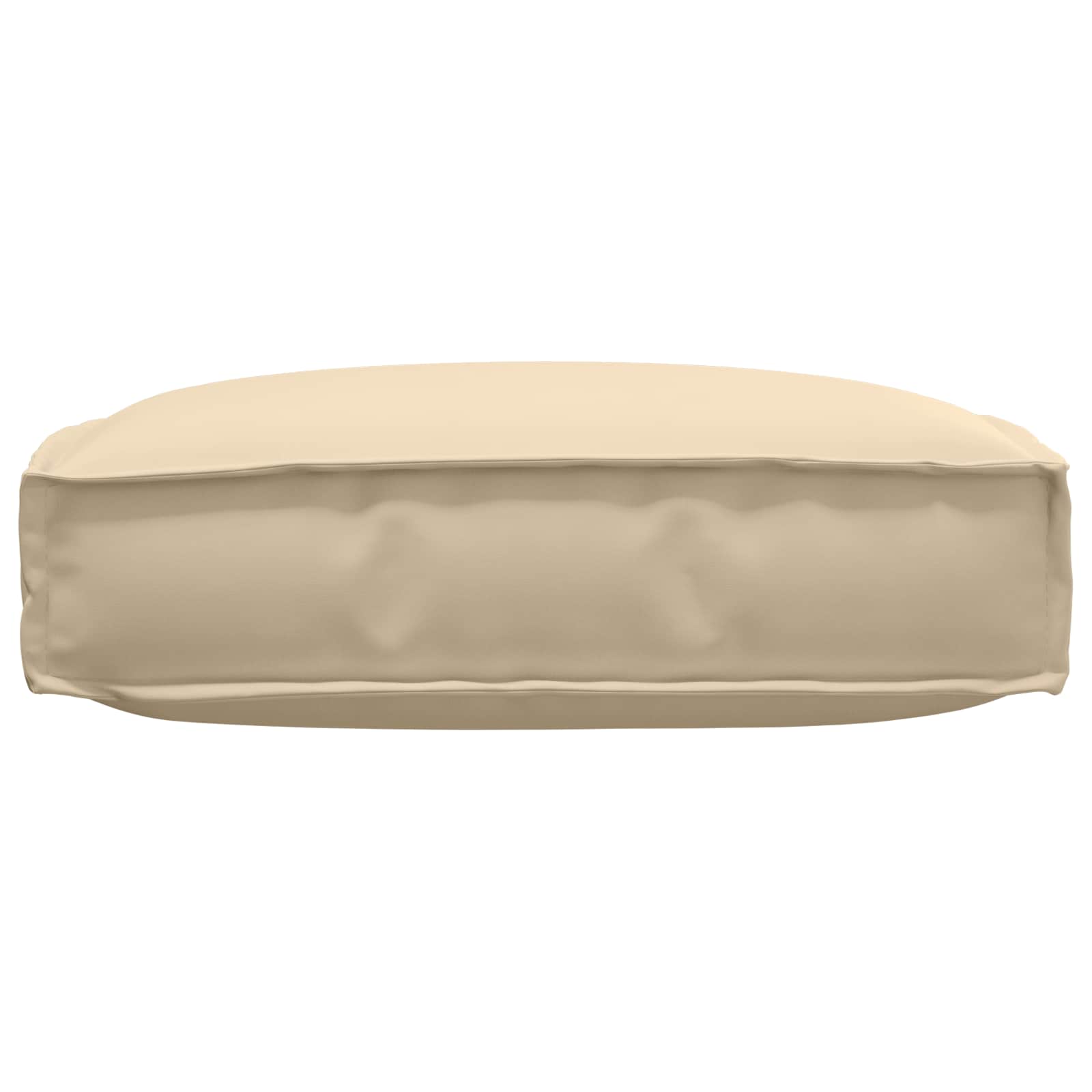 Cuscino Tessuto Oxford Beige 60 x 60 x 12 cm