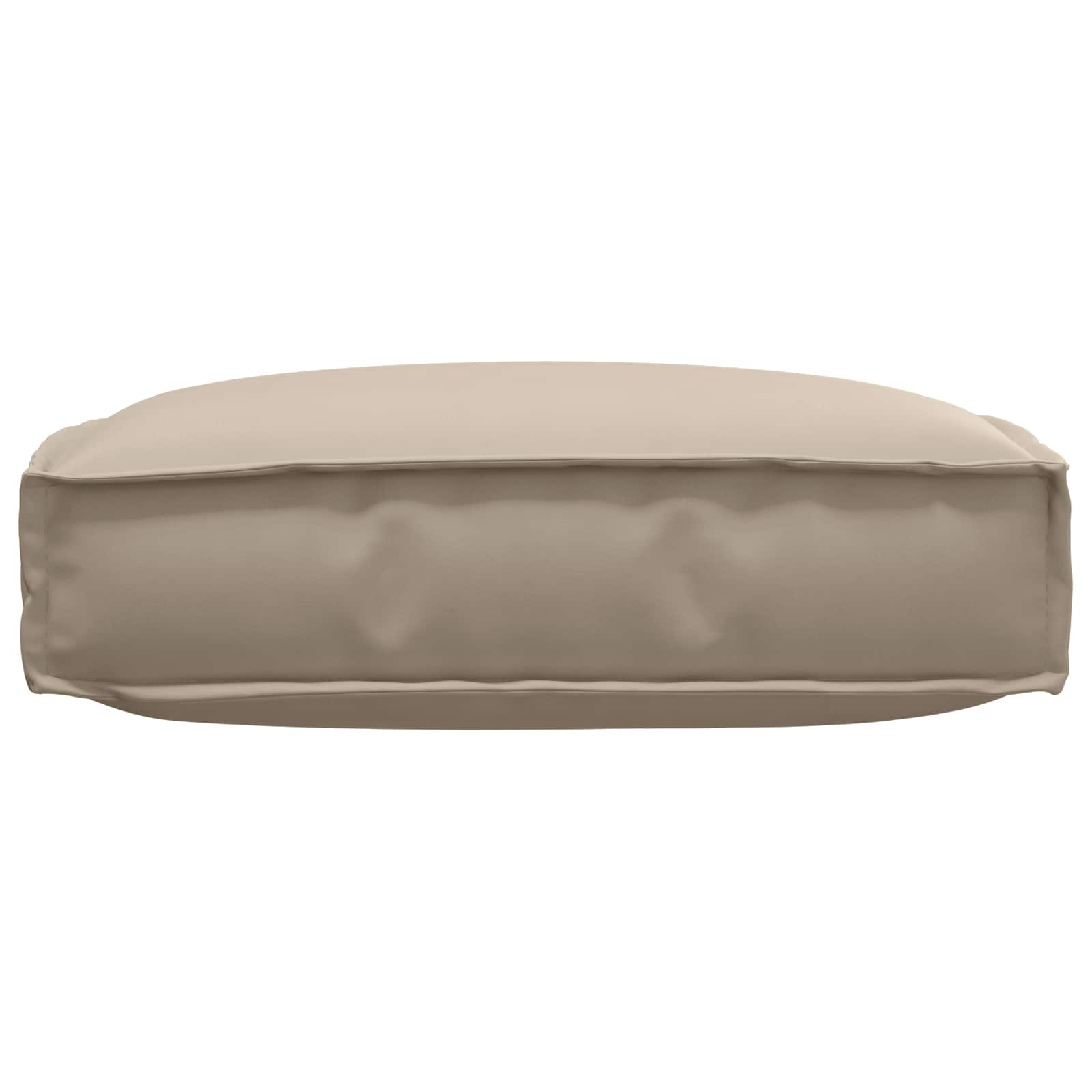 Cuscino Tessuto Oxford Tortora 60 x 60 x 12 cm