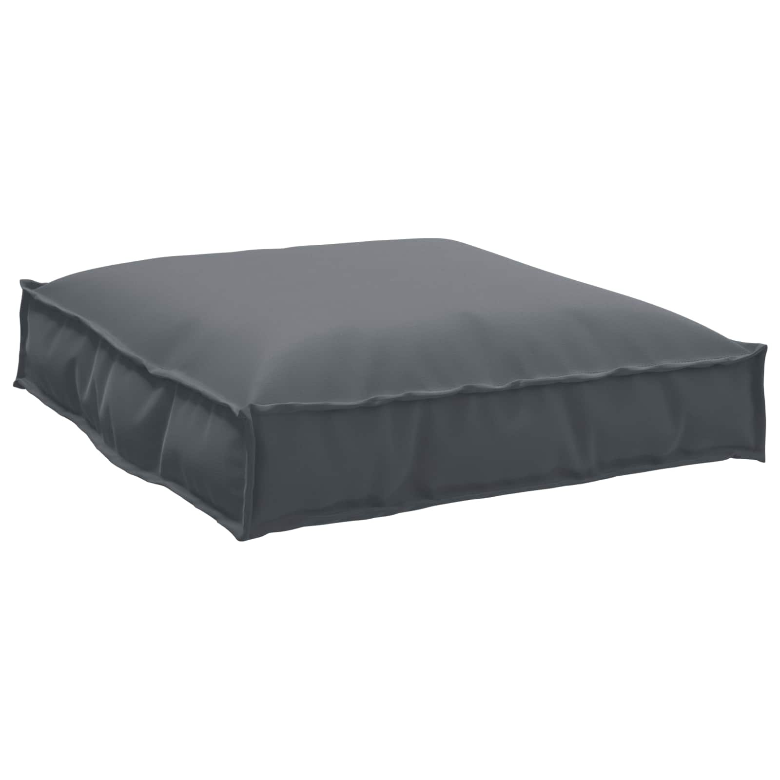 Cuscino Tessuto Oxford Antracite 70 x 70 x 12 cm