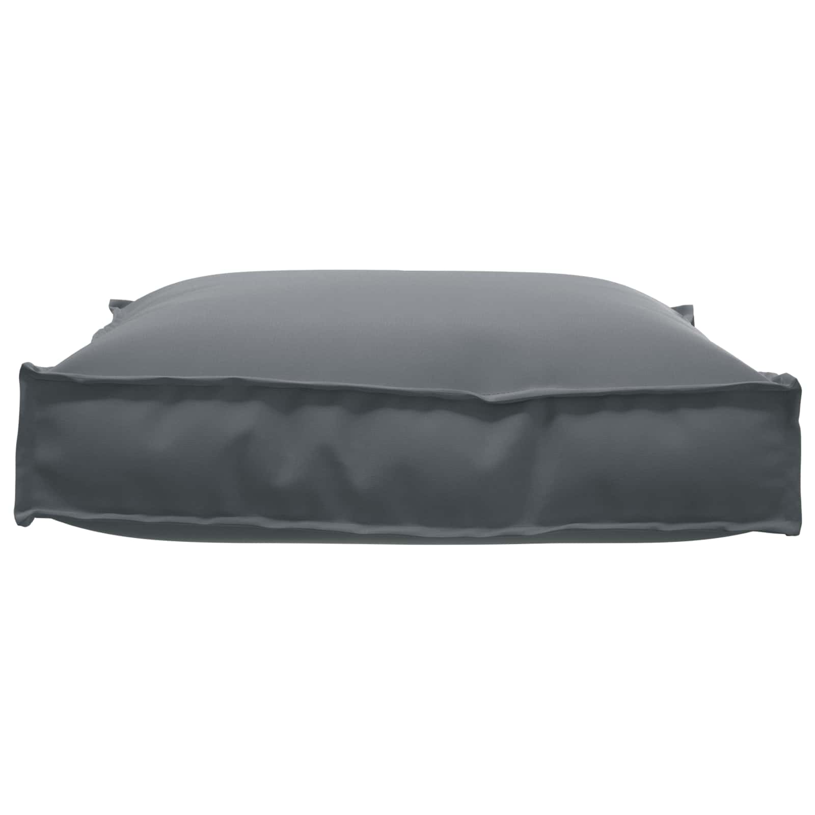 Cuscino Tessuto Oxford Antracite 70 x 70 x 12 cm