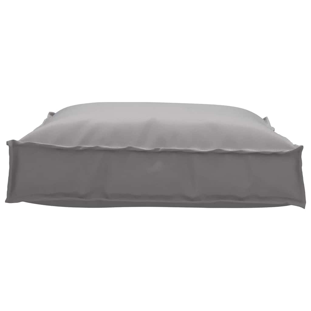 Cuscino Tessuto Oxford Grigio 70 x 70 x 12 cm