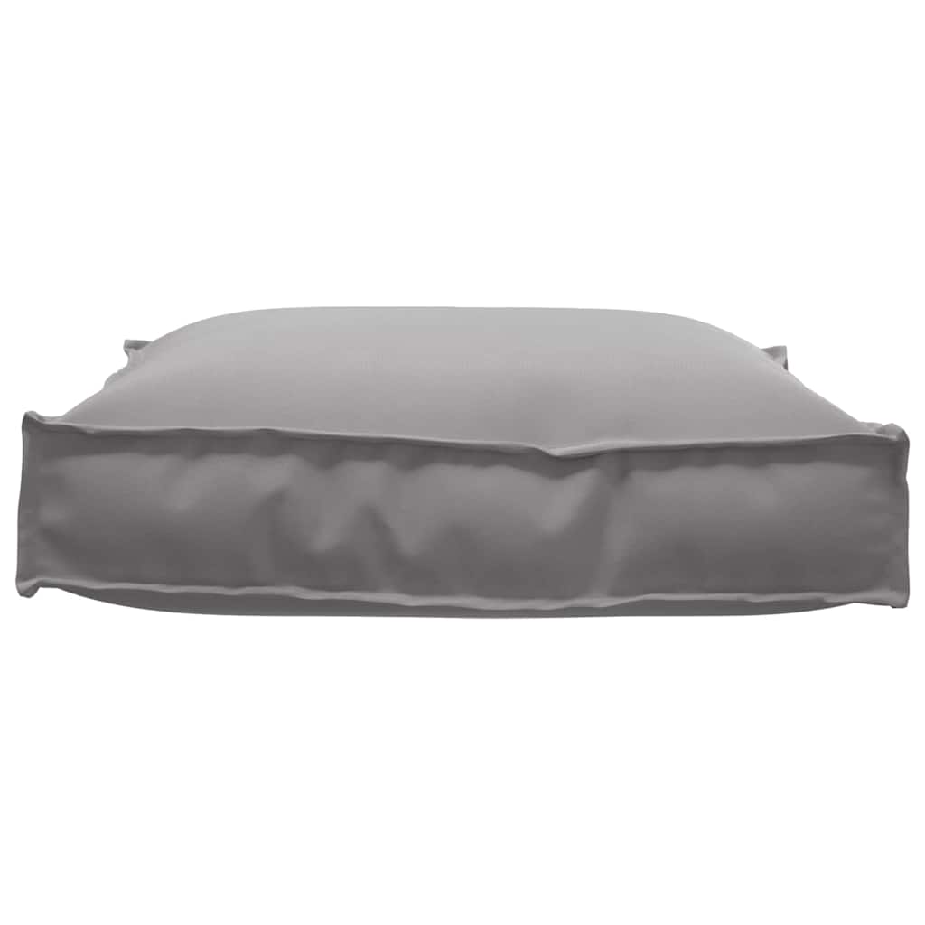 Cuscino Tessuto Oxford Grigio 70 x 70 x 12 cm