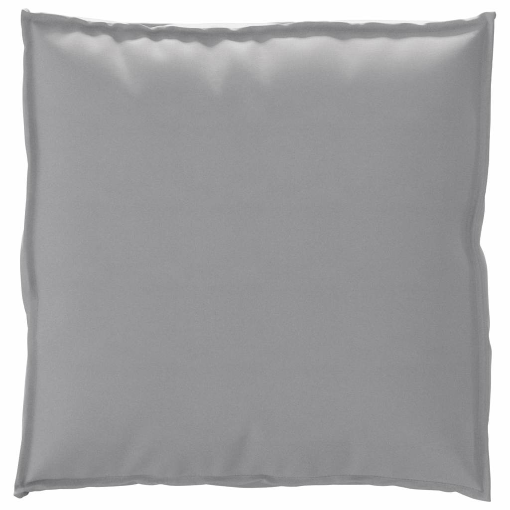 Cuscino Tessuto Oxford Grigio 70 x 70 x 12 cm