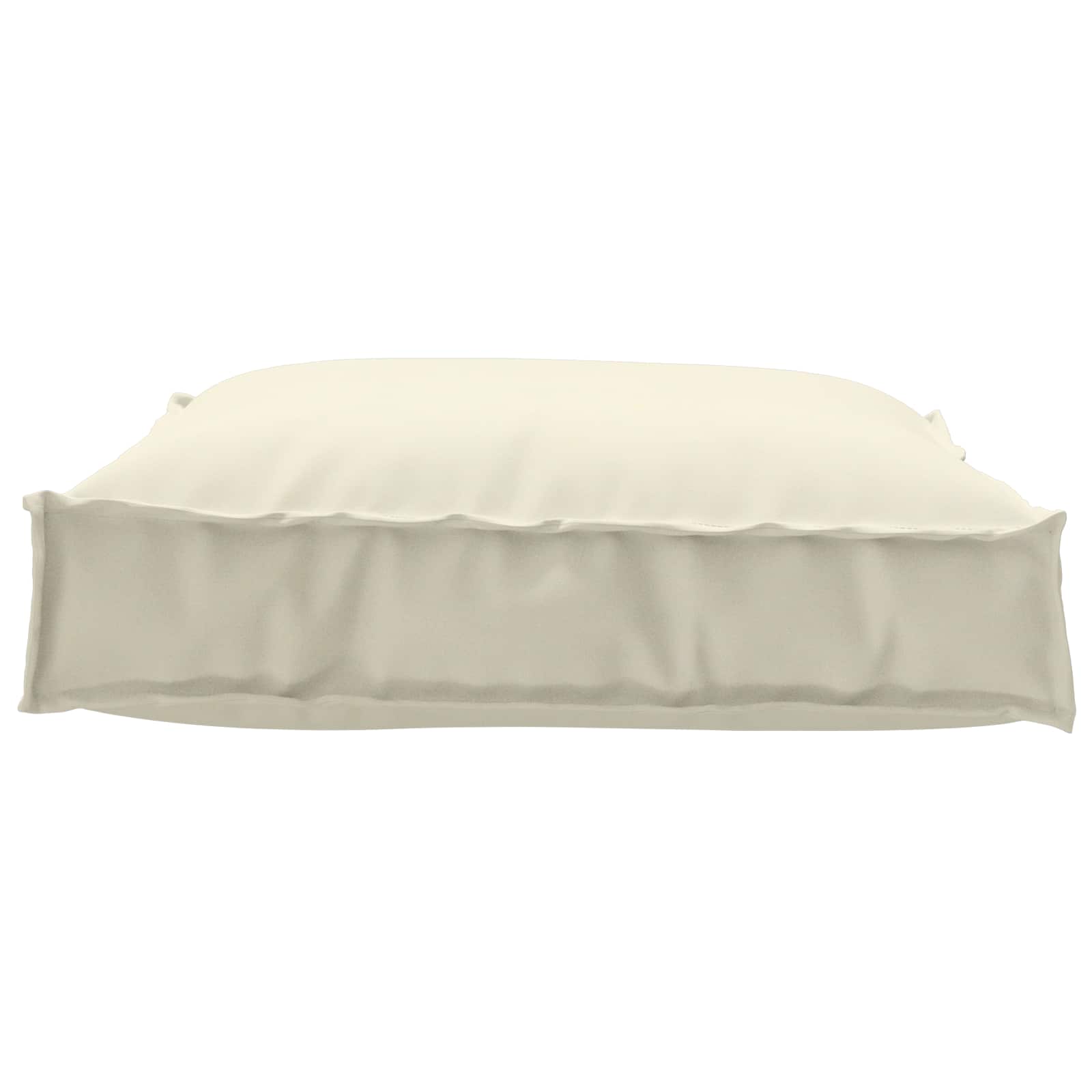 Cuscino Tessuto Oxford Crema 70 x 70 x 12 cm