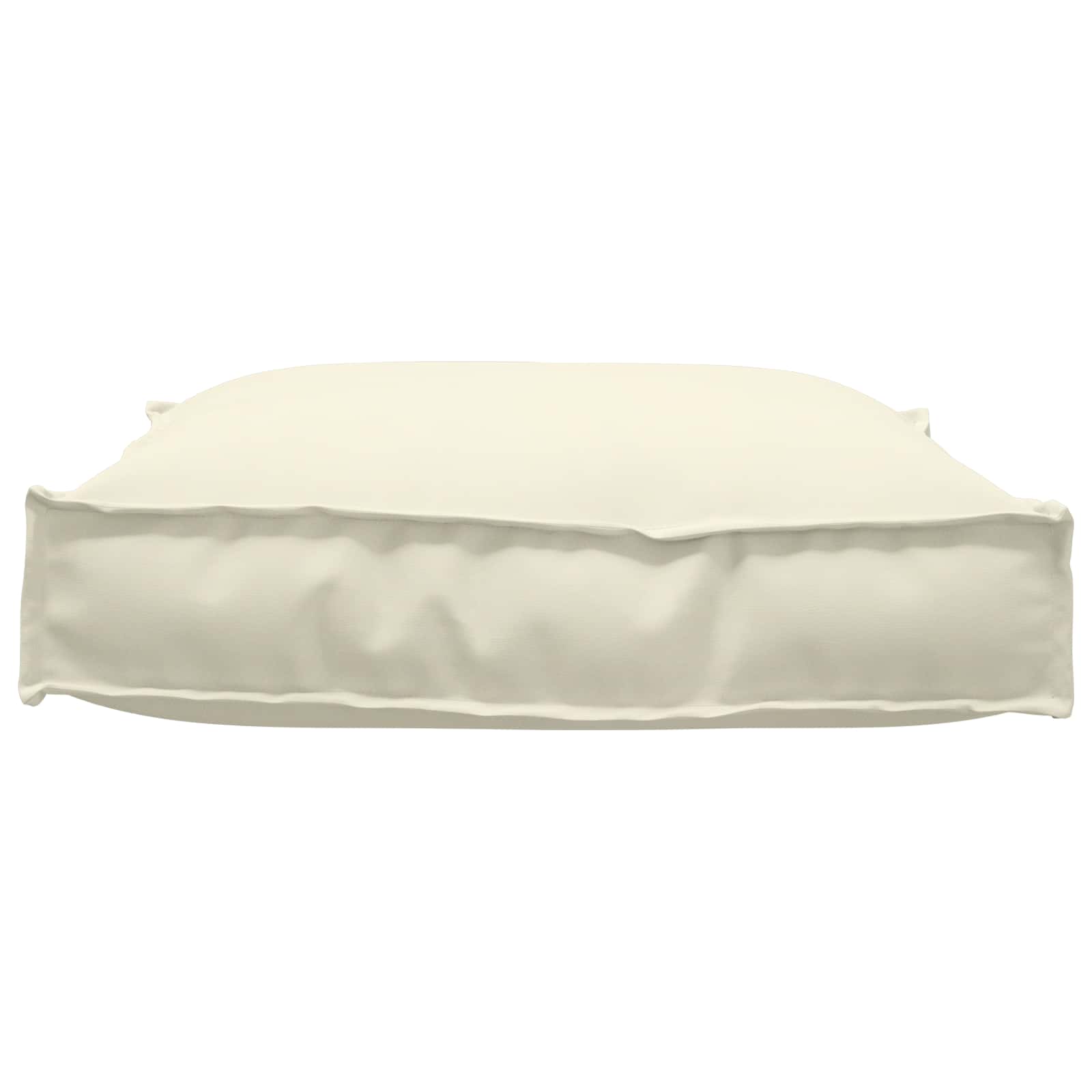 Cuscino Tessuto Oxford Crema 70 x 70 x 12 cm