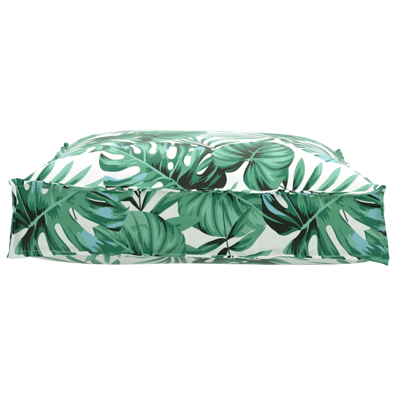 Cuscino Tessuto Oxford Motivo Foglia 70 x 70 x 12 cm