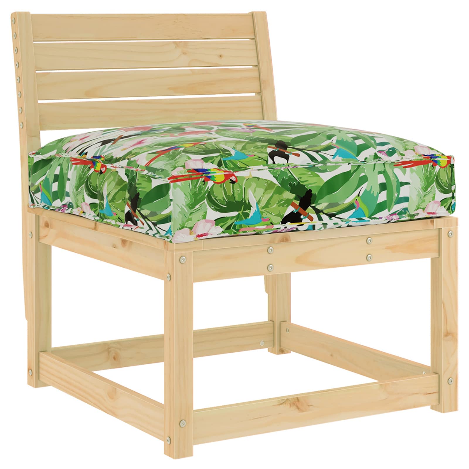 Cuscino Tessuto Oxford Multicolore 70 x 70 x 12 cm