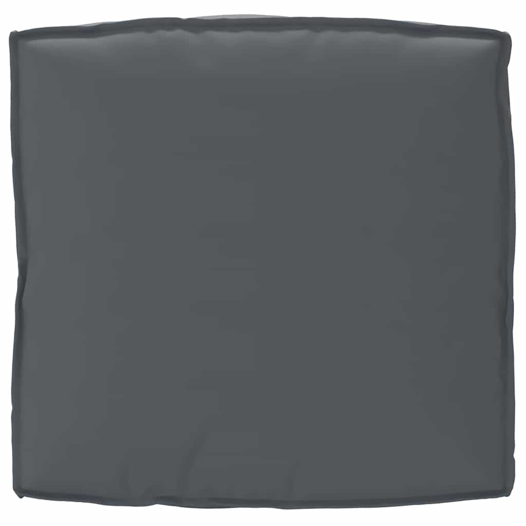 Cuscino Tessuto Oxford Antracite 80 x 80 x 12 cm