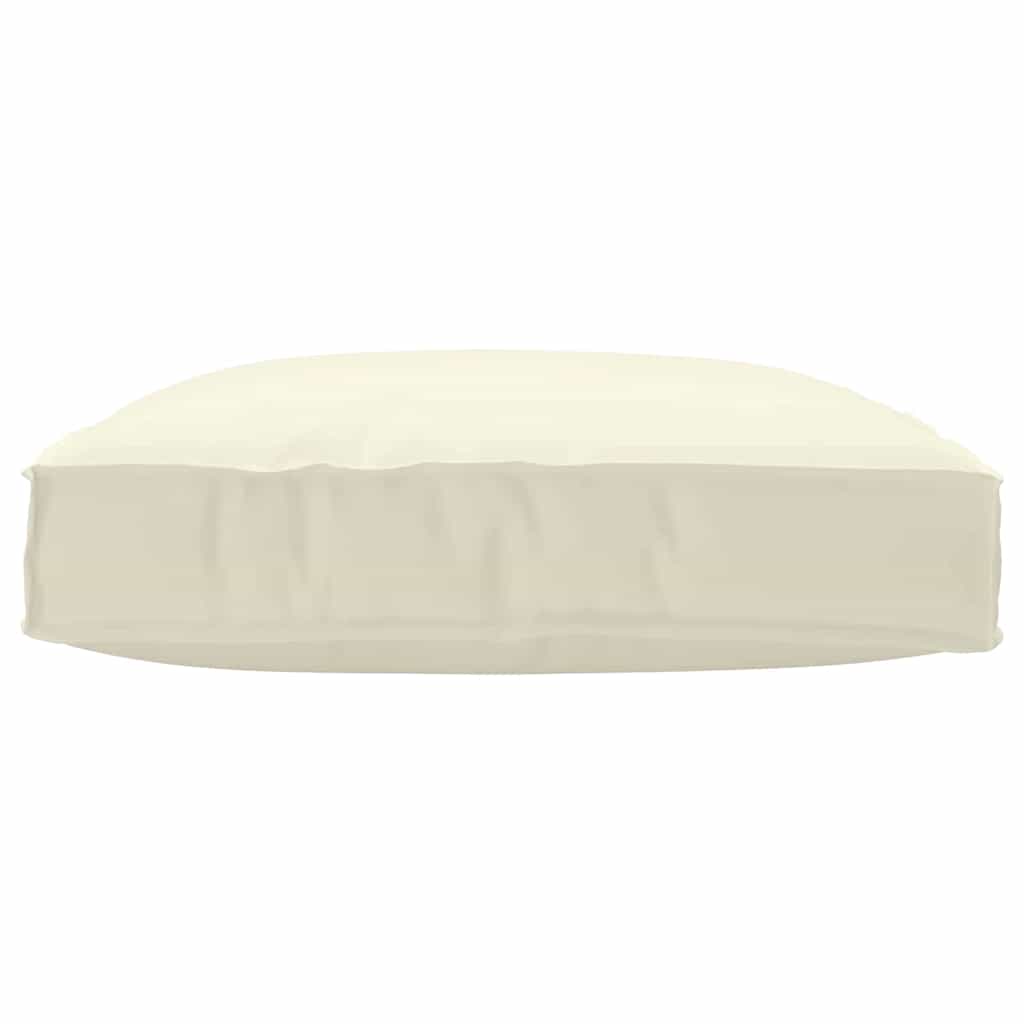 Cuscino Tessuto Oxford Crema 80 x 80 x 12 cm