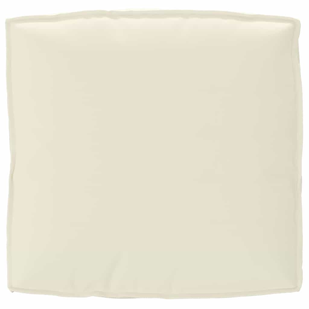 Cuscino Tessuto Oxford Crema 80 x 80 x 12 cm