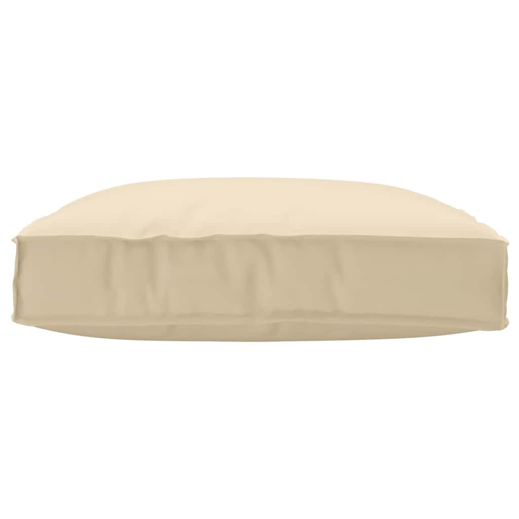 Cuscino Tessuto Oxford Beige 80 x 80 x 12 cm