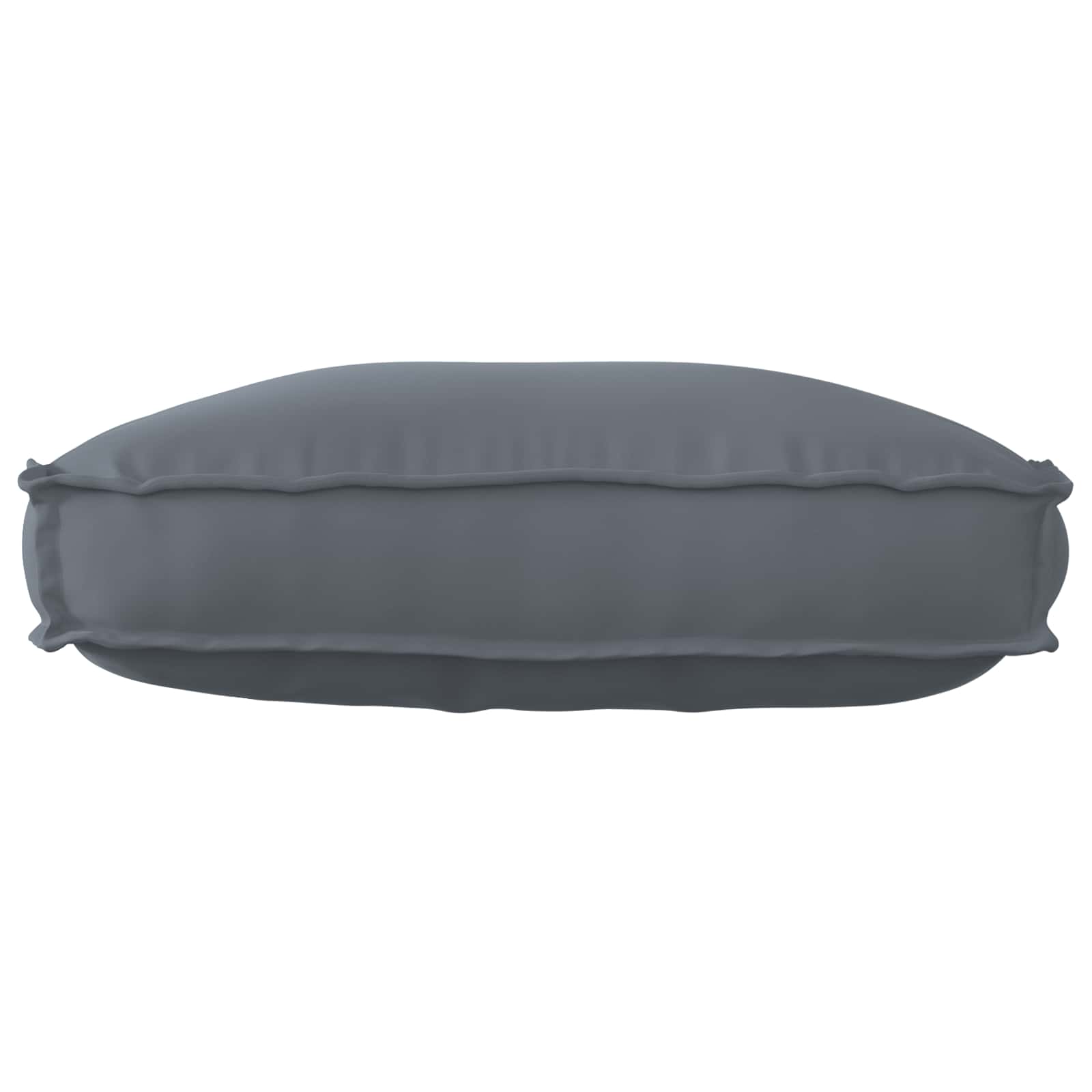 Cuscino Tessuto Oxford Antracite 70 x 40 x 12 cm