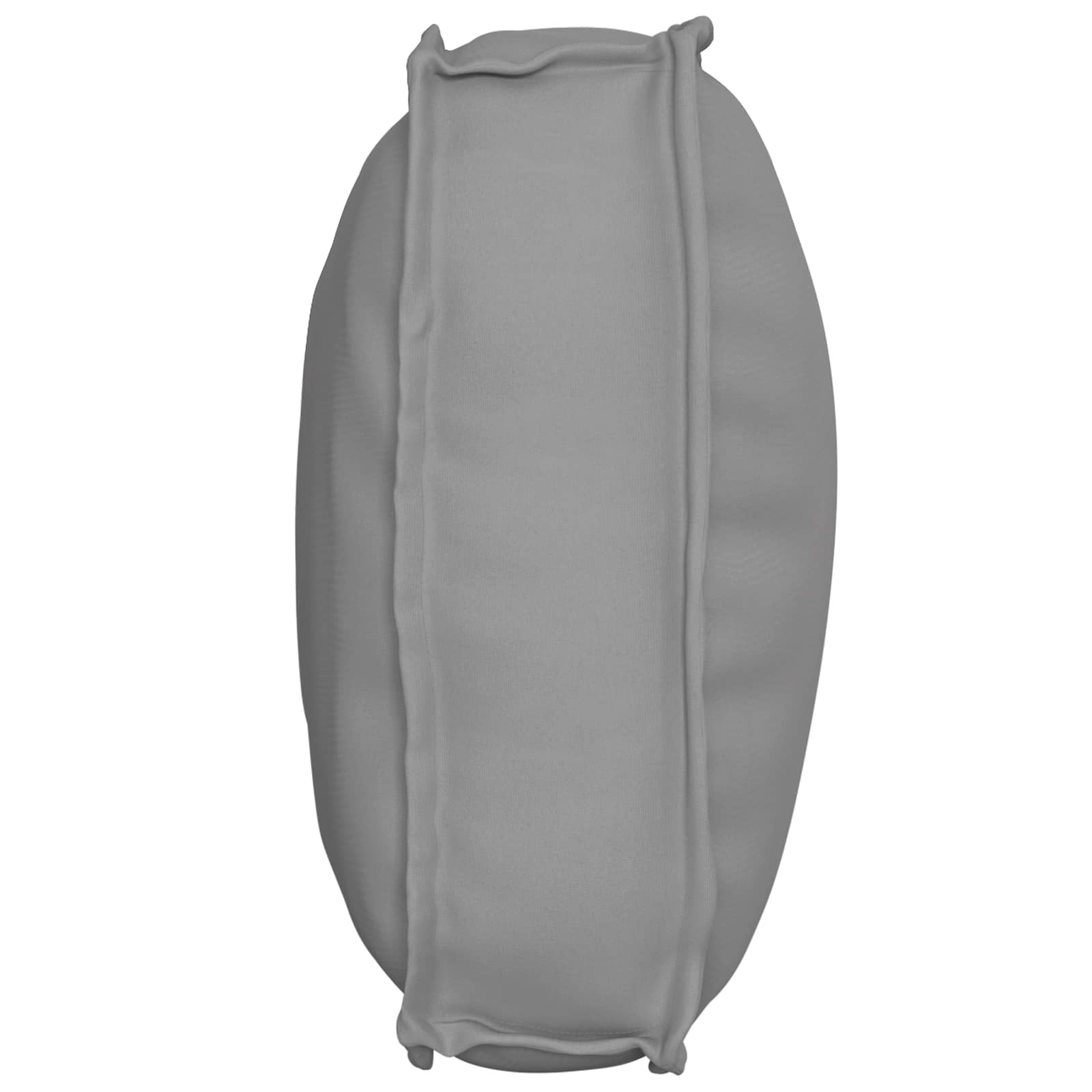 Cuscino Tessuto Oxford Grigio 70 x 40 x 12 cm