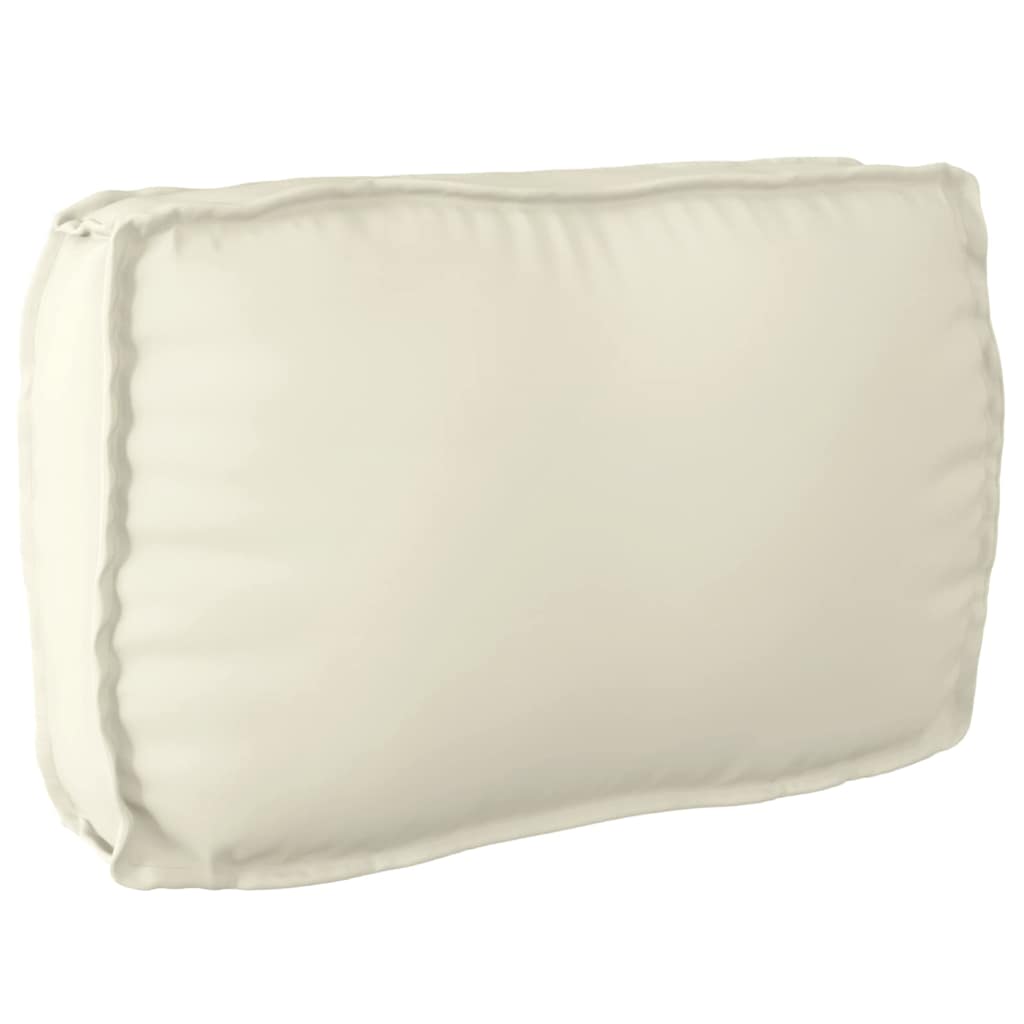 Cuscino Tessuto Oxford Crema 70 x 40 x 12 cm