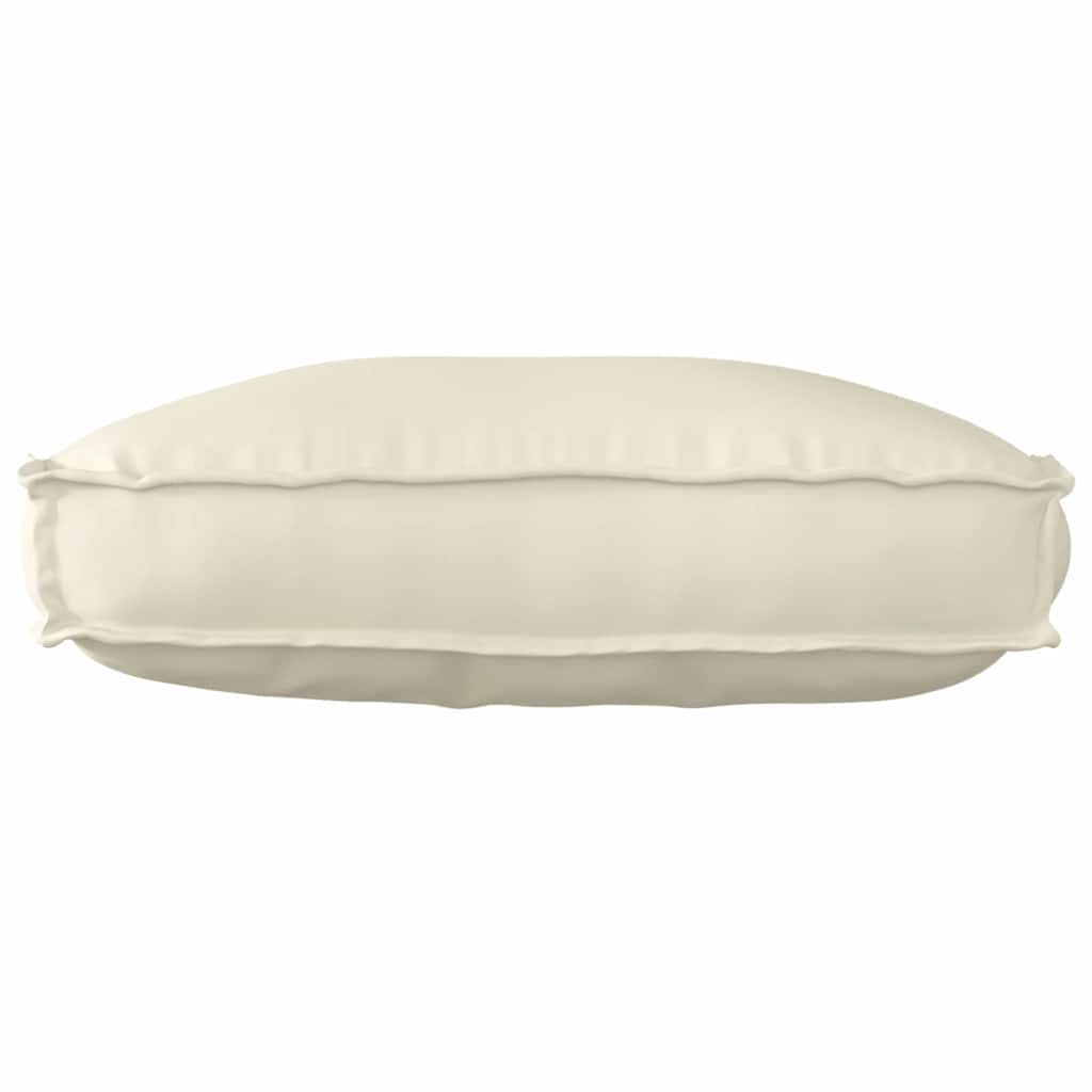 Cuscino Tessuto Oxford Crema 70 x 40 x 12 cm
