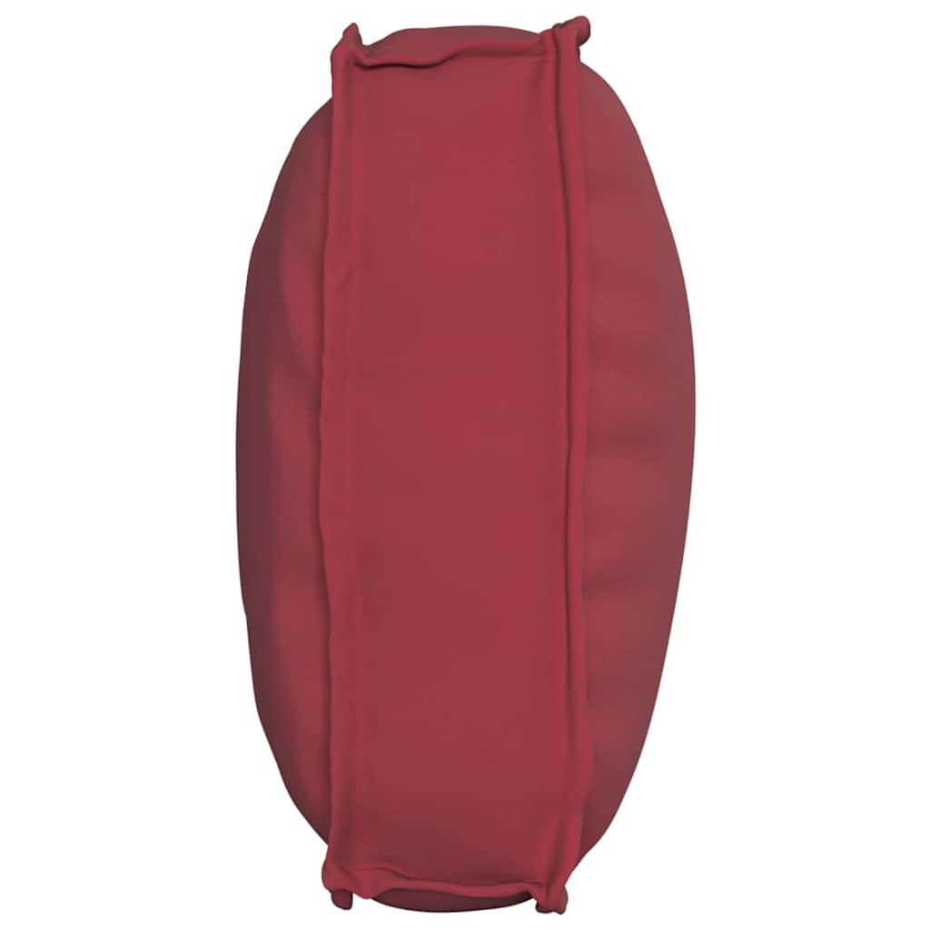 Cuscino Tessuto Oxford Rosso Vino 70 x 40 x 12 cm