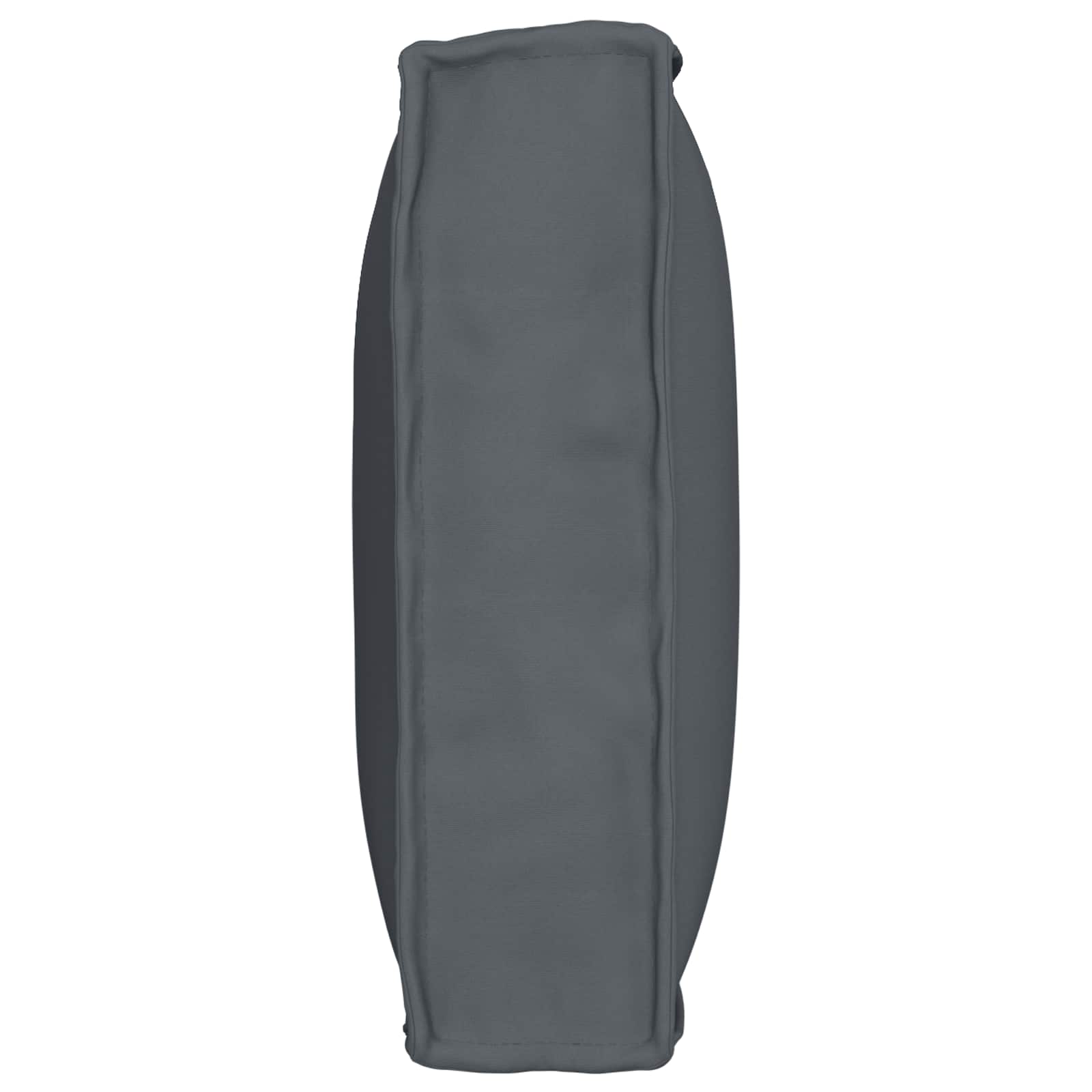 Cuscino Tessuto Oxford Antracite 80 x 40 x 12 cm