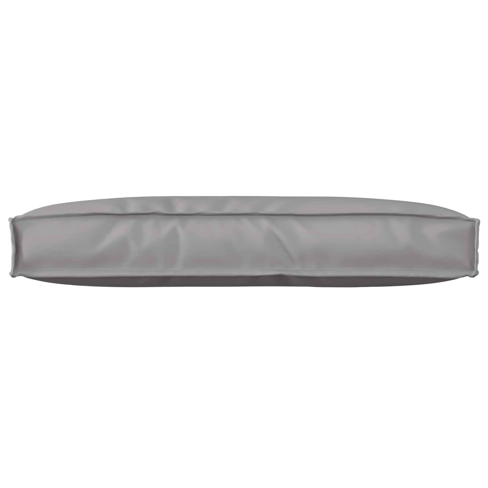 Cuscino Tessuto Oxford Grigio 80 x 40 x 12 cm