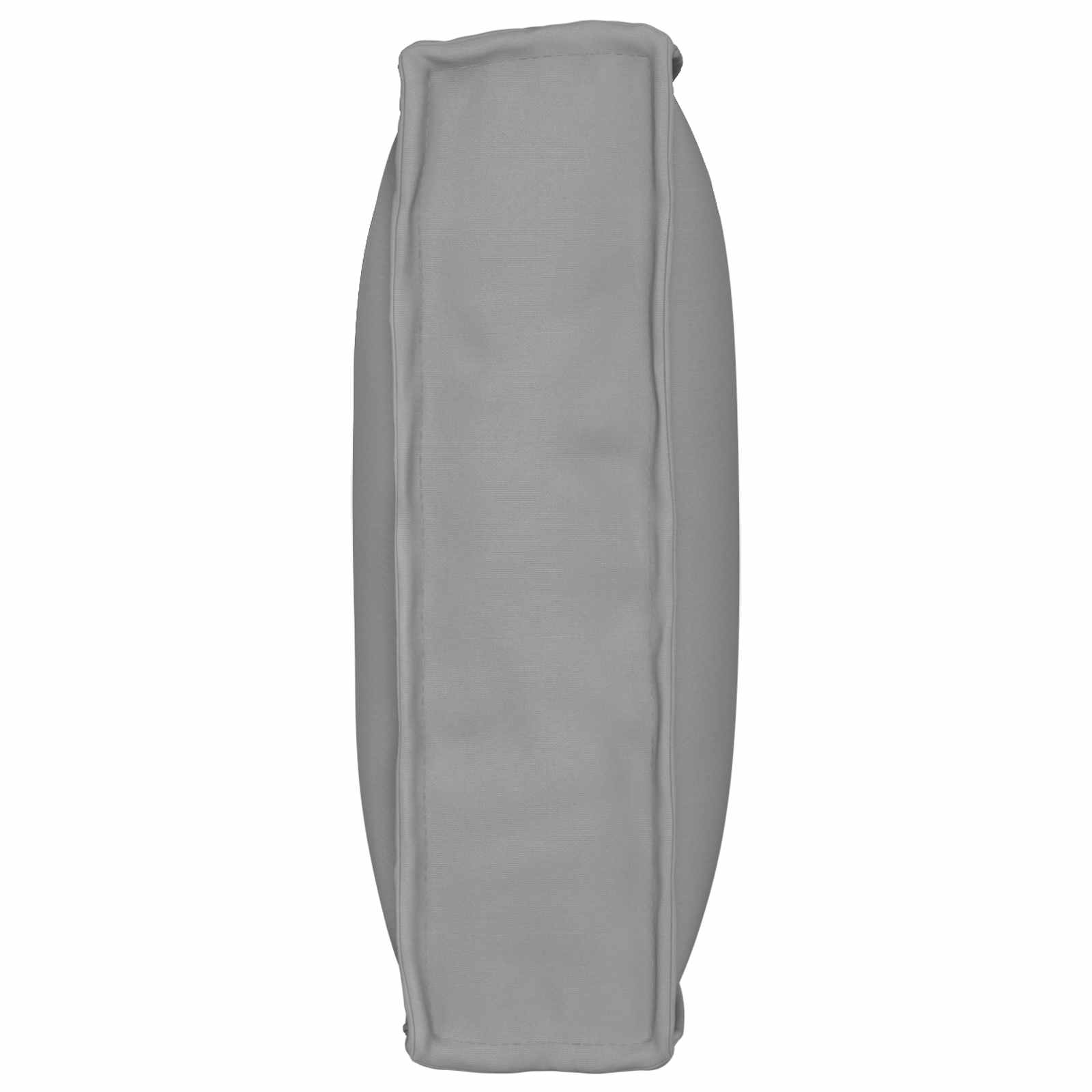 Cuscino Tessuto Oxford Grigio 80 x 40 x 12 cm