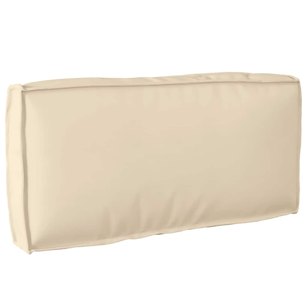 Cuscino Tessuto Oxford Beige 80 x 40 x 12 cm