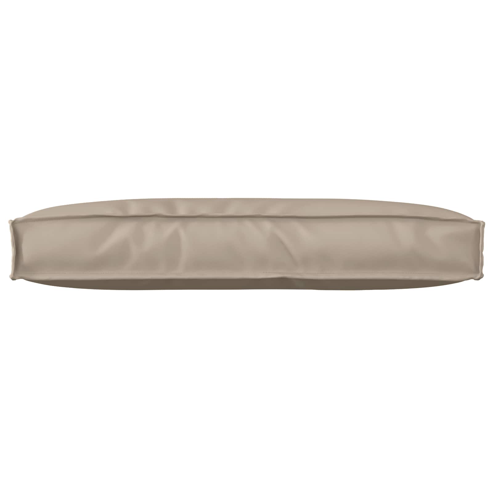 Cuscino Tessuto Oxford Tortora 80 x 40 x 12 cm