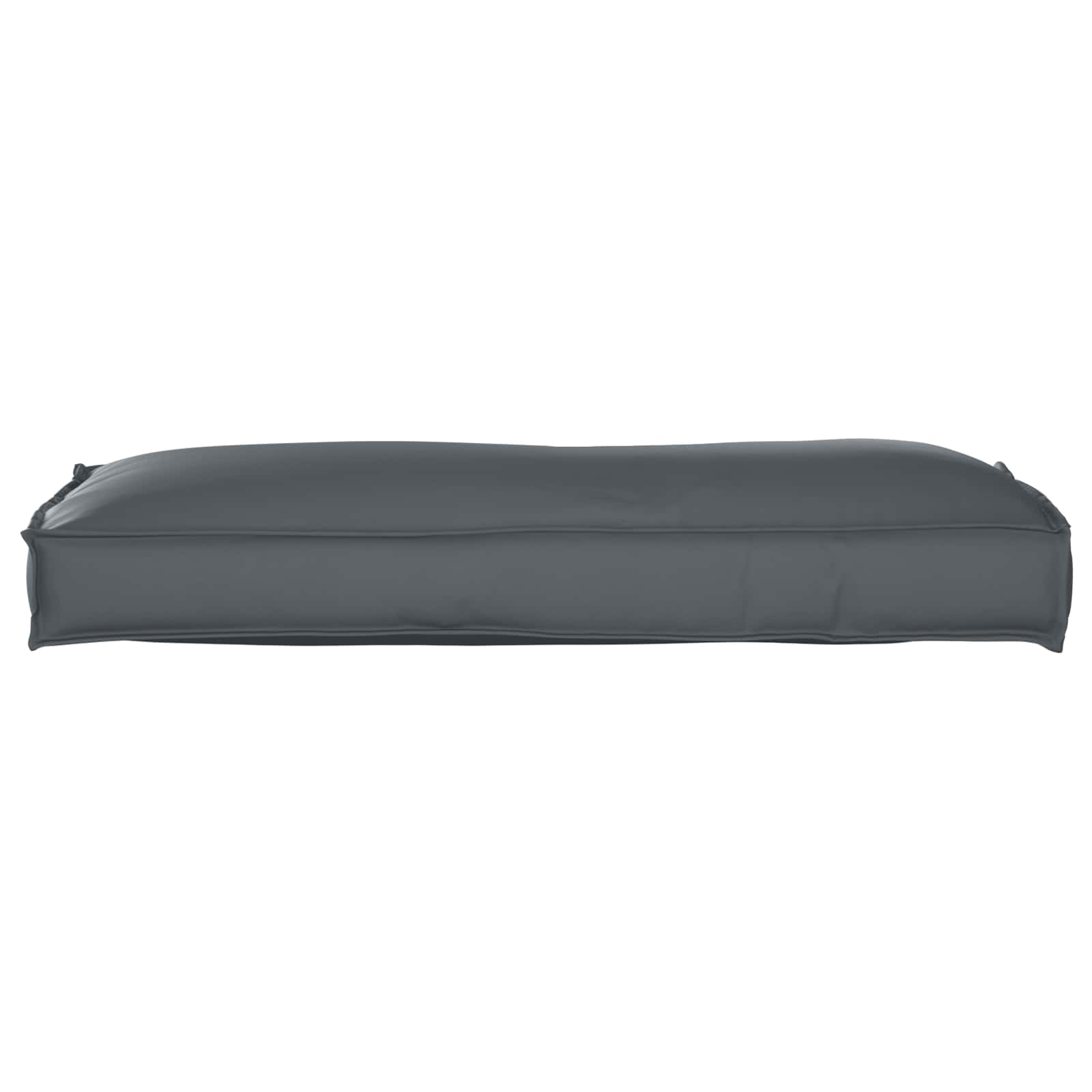 Cuscino Tessuto Oxford Antracite 120 x 40 x 12 cm
