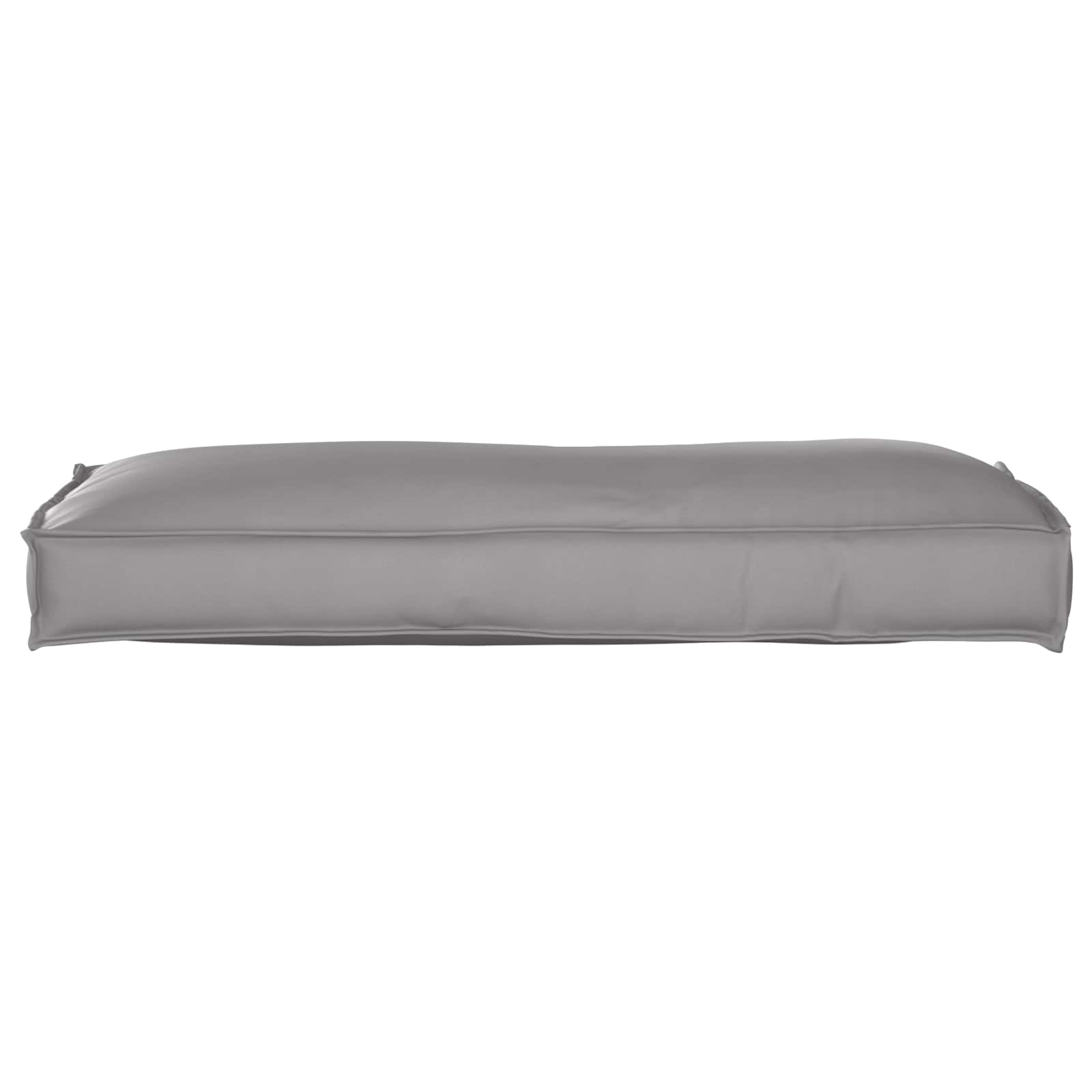 Cuscino Tessuto Oxford Grigio 120 x 40 x 12 cm