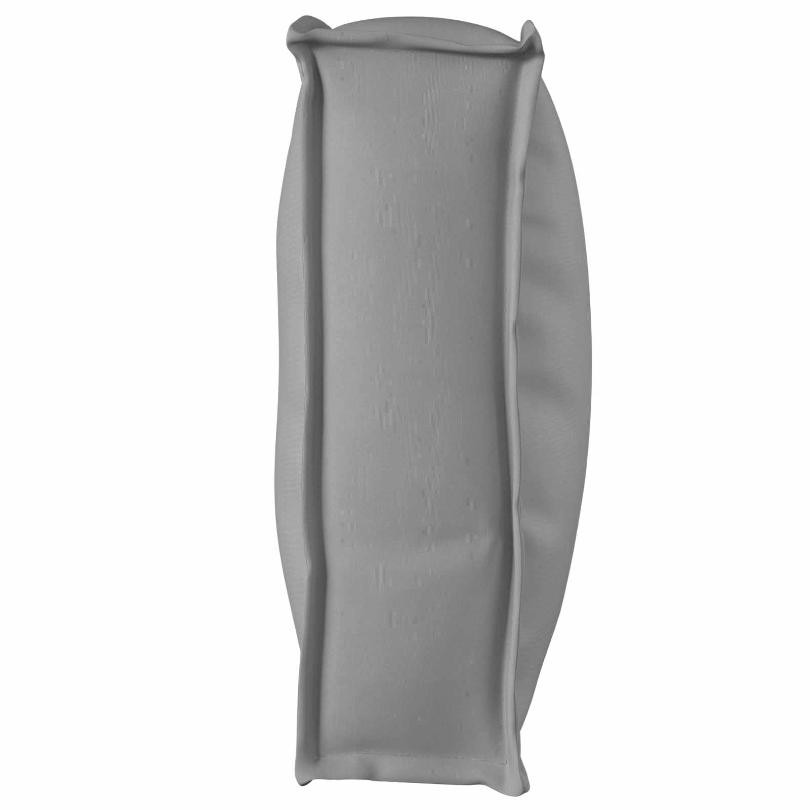 Cuscino Tessuto Oxford Grigio 120 x 40 x 12 cm
