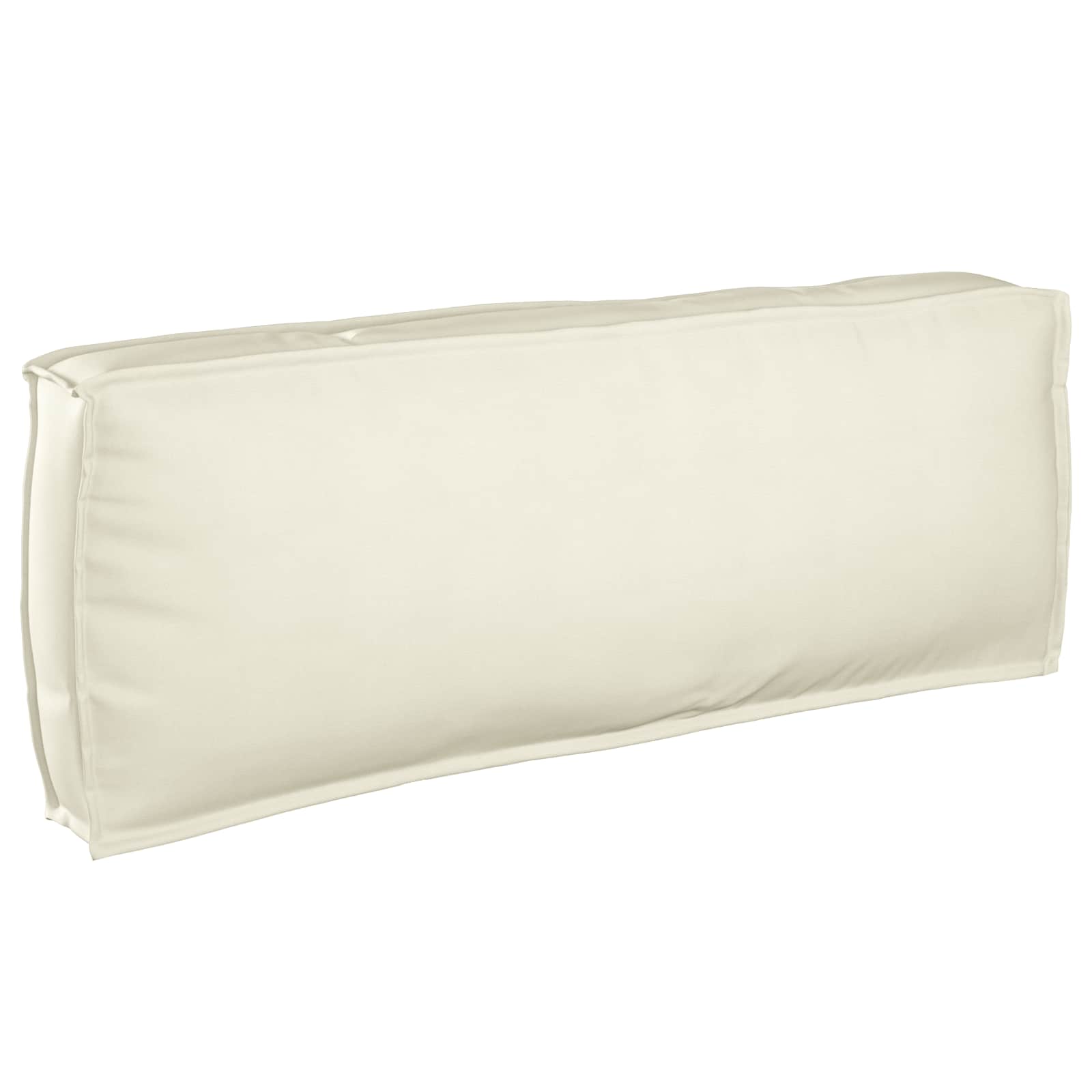 Cuscino Tessuto Oxford Crema 120 x 40 x 12 cm
