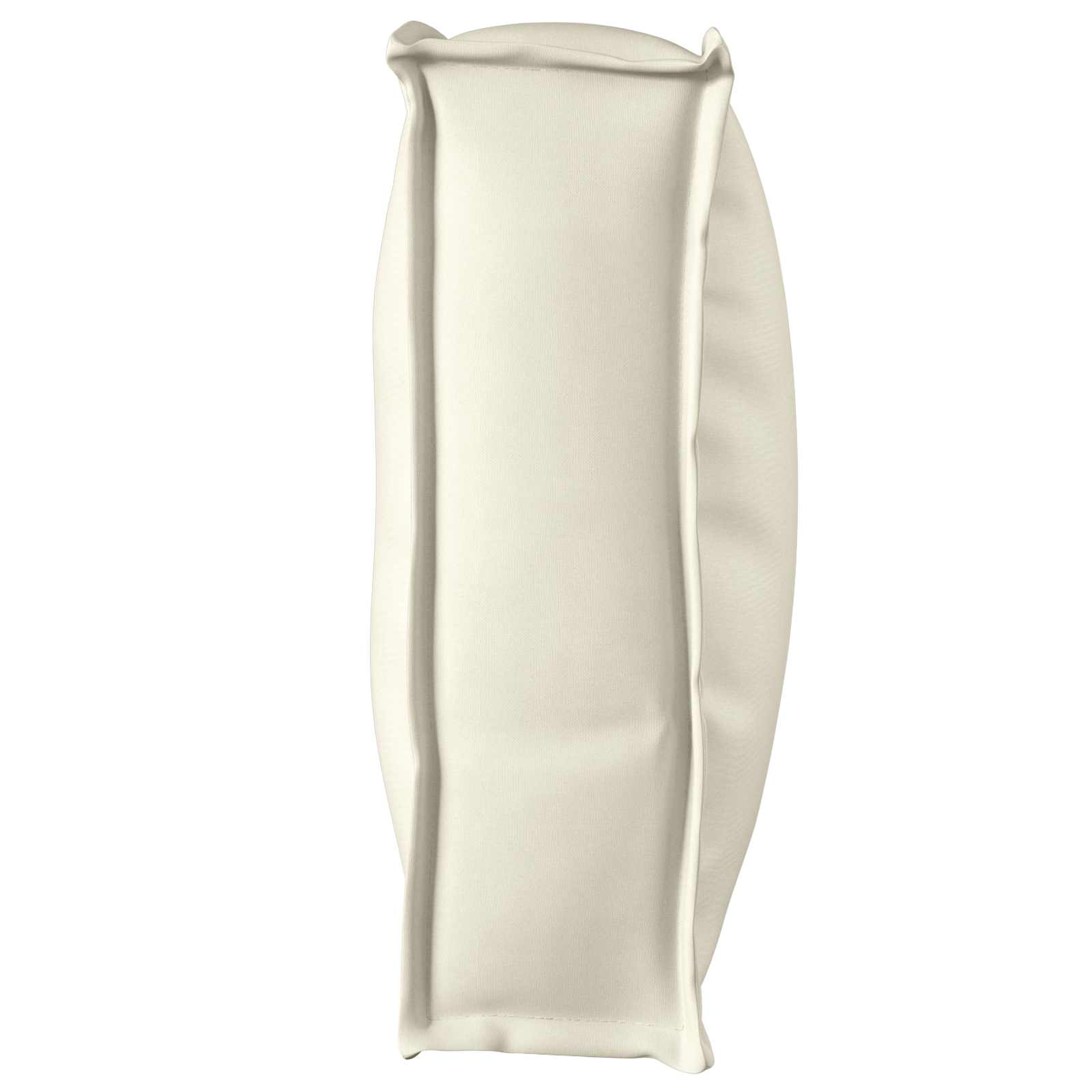 Cuscino Tessuto Oxford Crema 120 x 40 x 12 cm