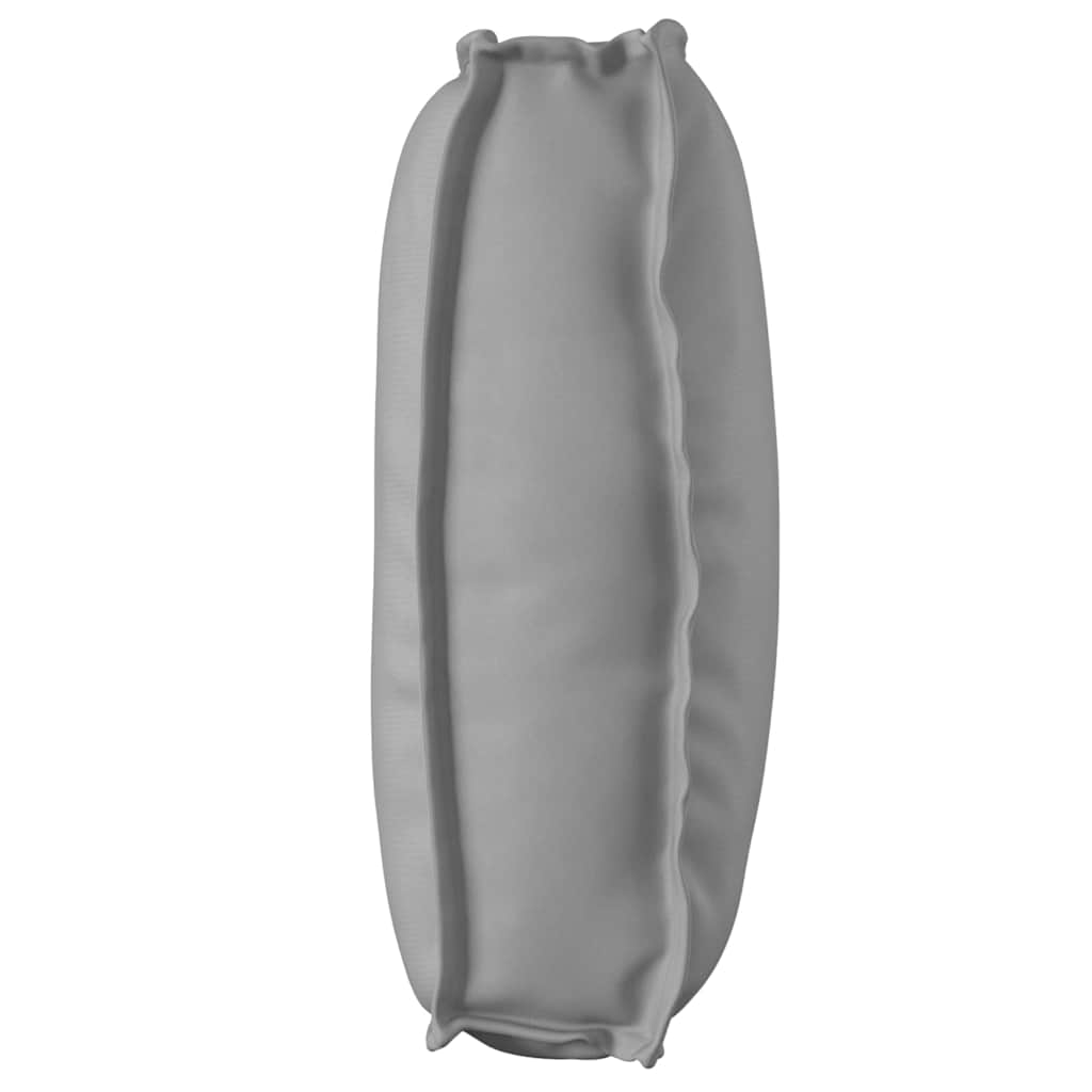 Cuscino Tessuto Oxford Grigio 120 x 50 x 12 cm