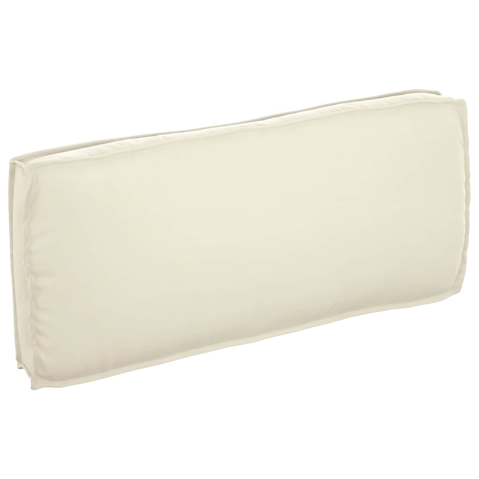 Cuscino Tessuto Oxford Crema 120 x 50 x 12 cm