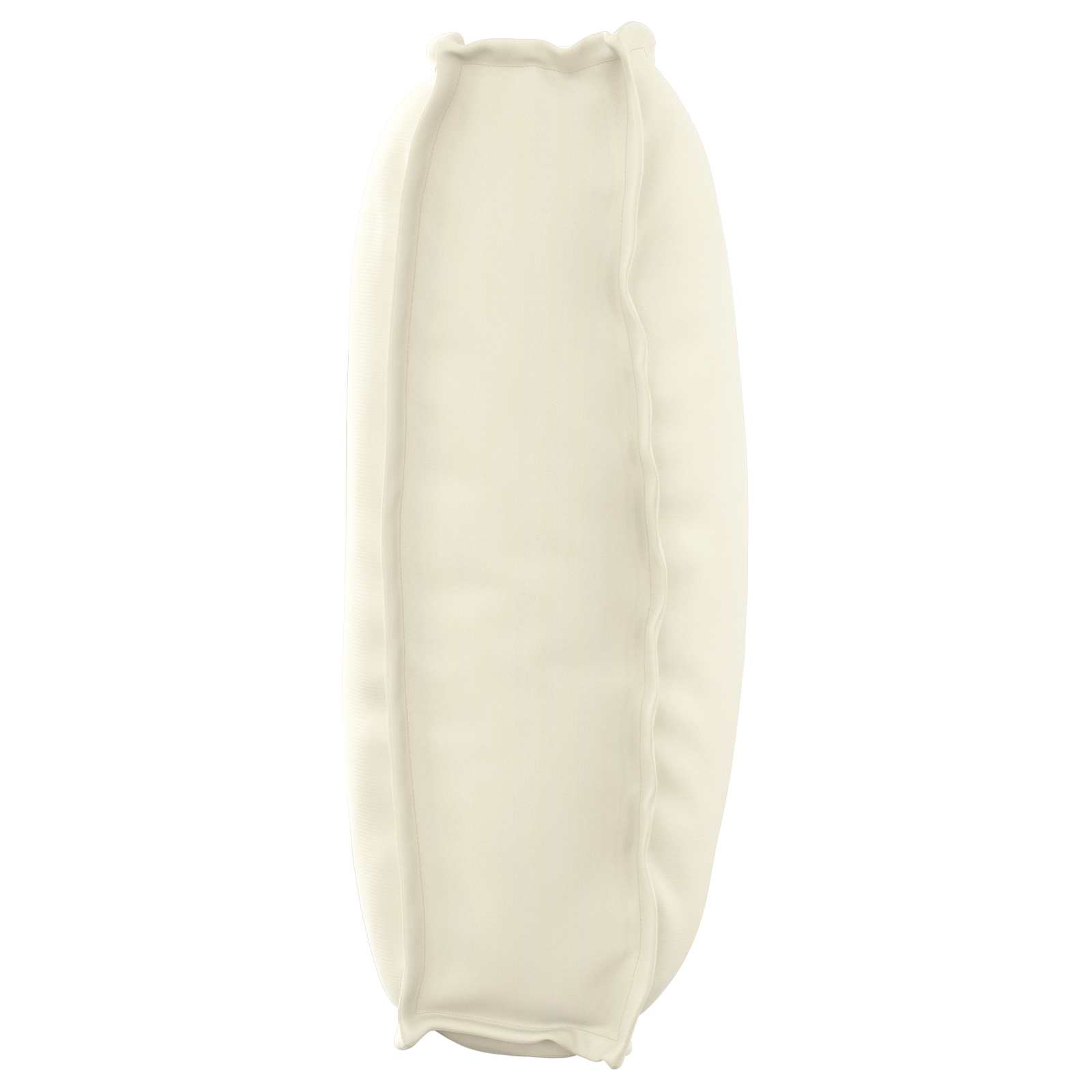 Cuscino Tessuto Oxford Crema 120 x 50 x 12 cm