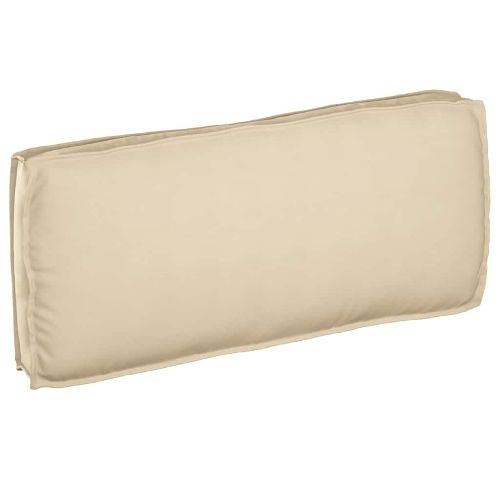 Cuscino Tessuto Oxford Beige 120 x 50 x 12 cm